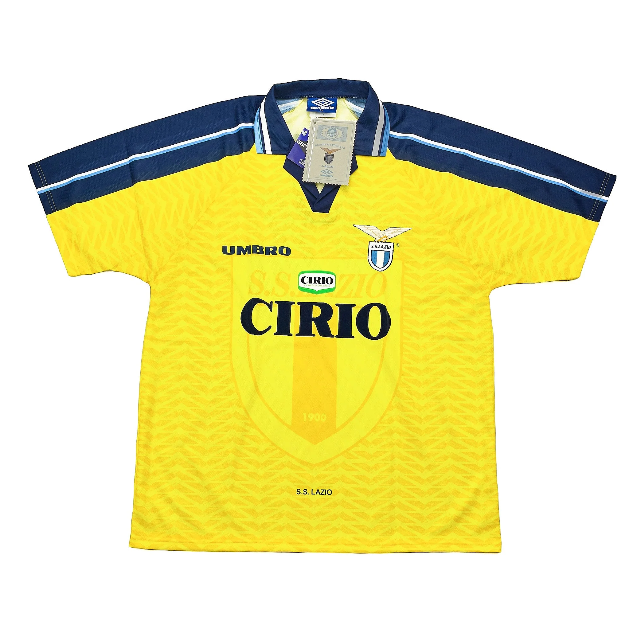 1996/98 Lazio Nesta #13 *BNWT* Away Shirt (XL) Umbro - Image 2