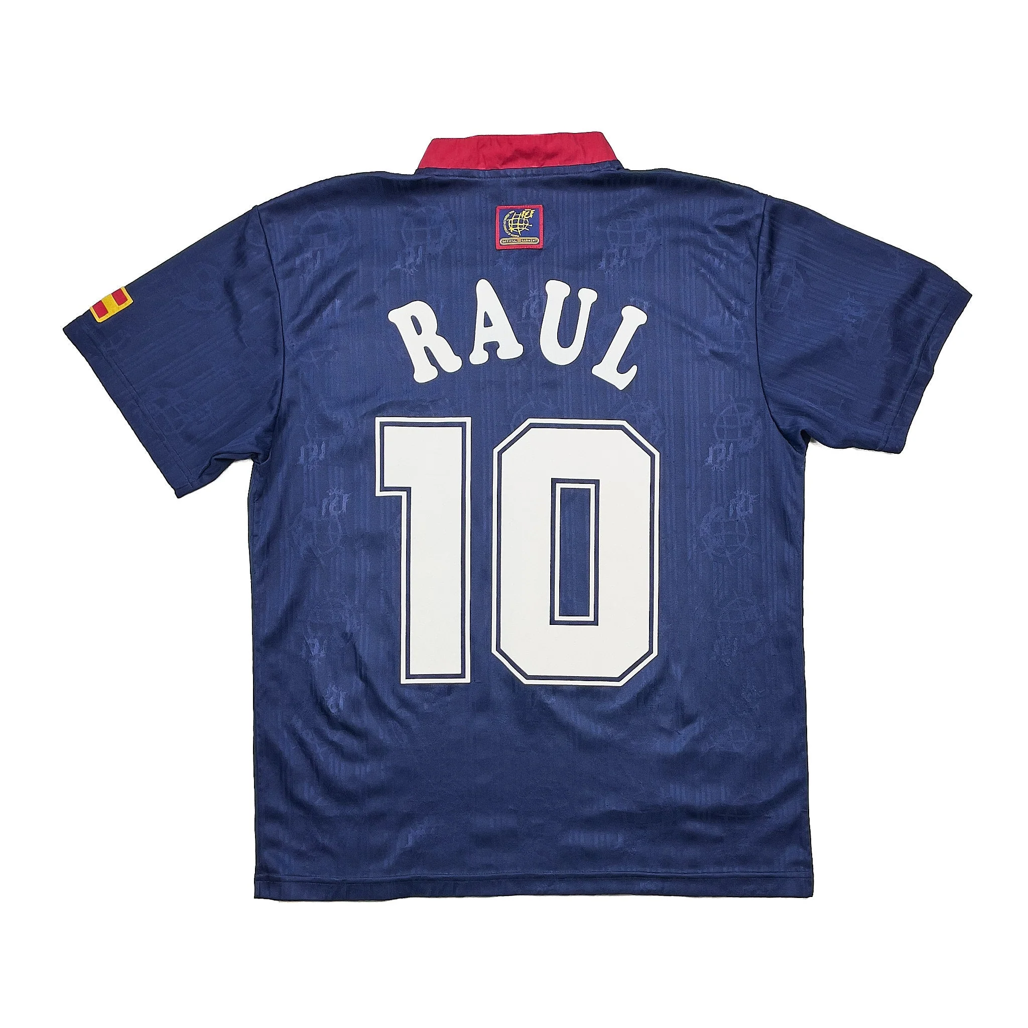 1996/98 Spain Raul #10 Away Shirt (S) Adidas - Image 4