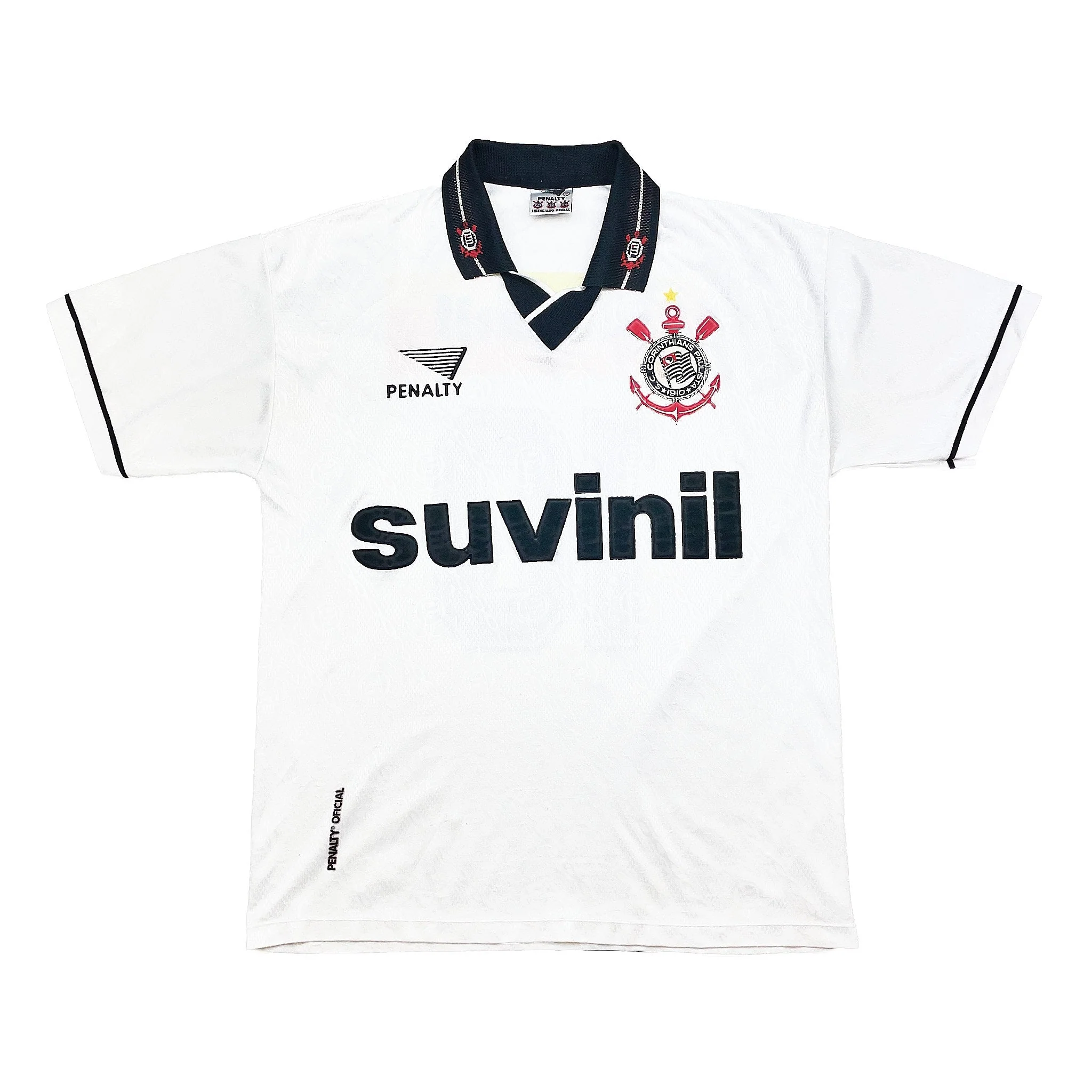 1996 Corinthians #10 Home Shirt (L) Penalty