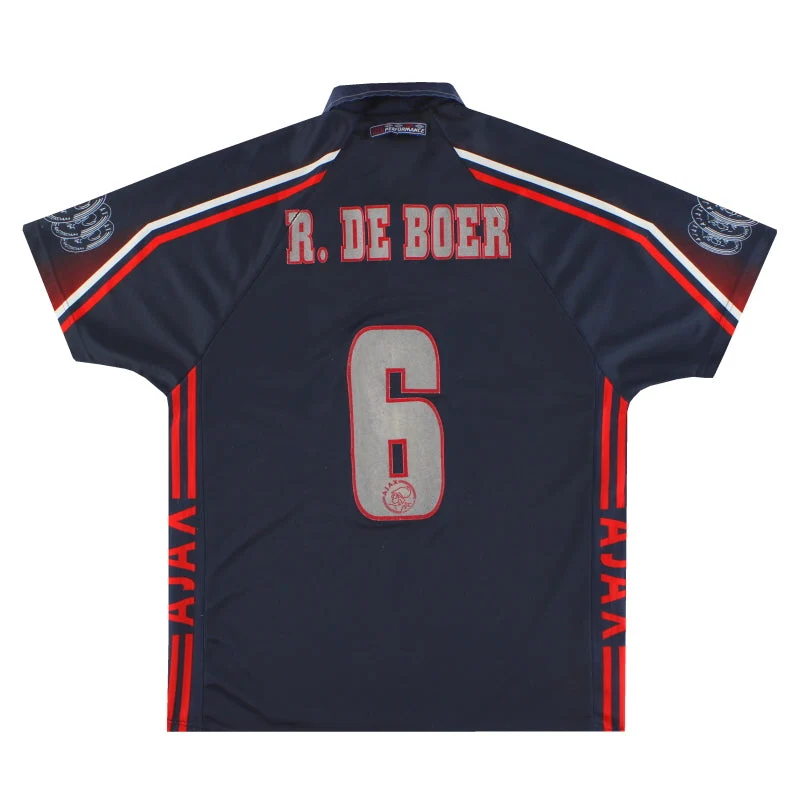1997-98 Ajax Umbro Away Shirt R.De Boer #6 L