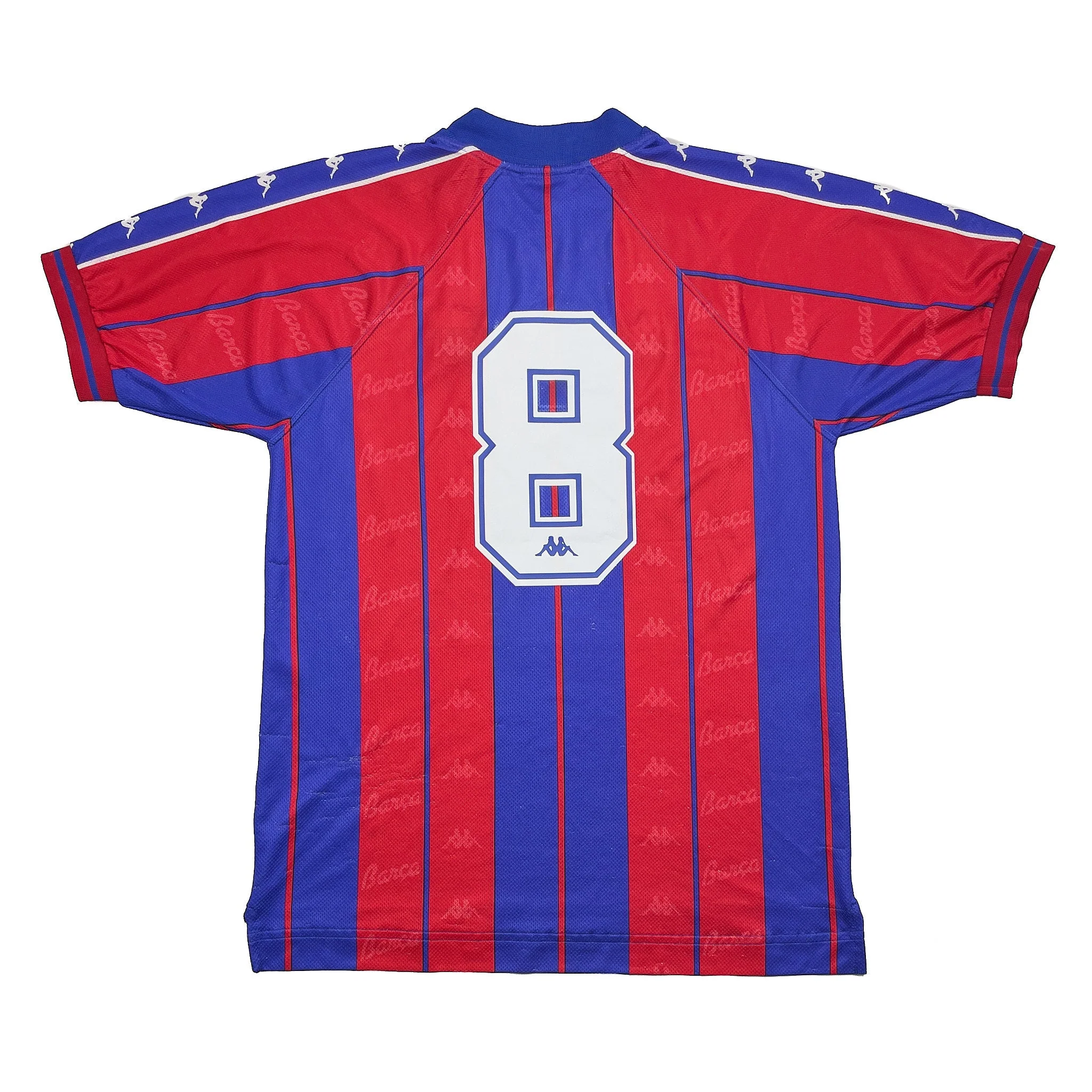 1997/98 Barcelona #8 (Stoichkov) Home Shirt (XL) Kappa - Image 2