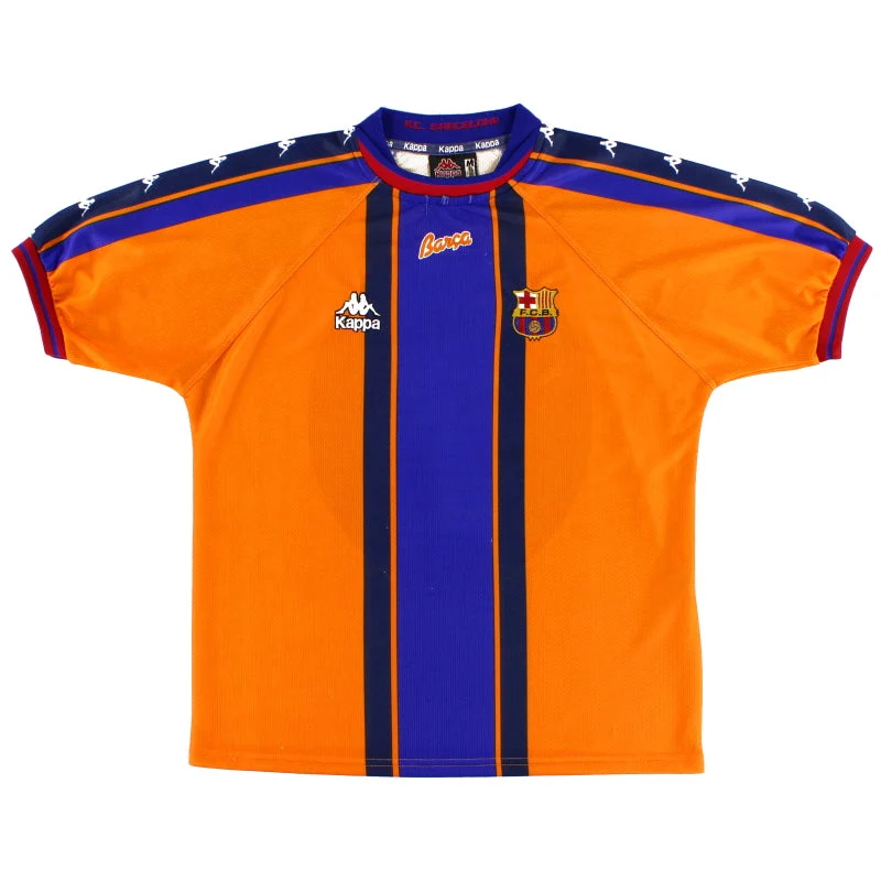 1997-98 Barcelona Kappa Away Shirt L