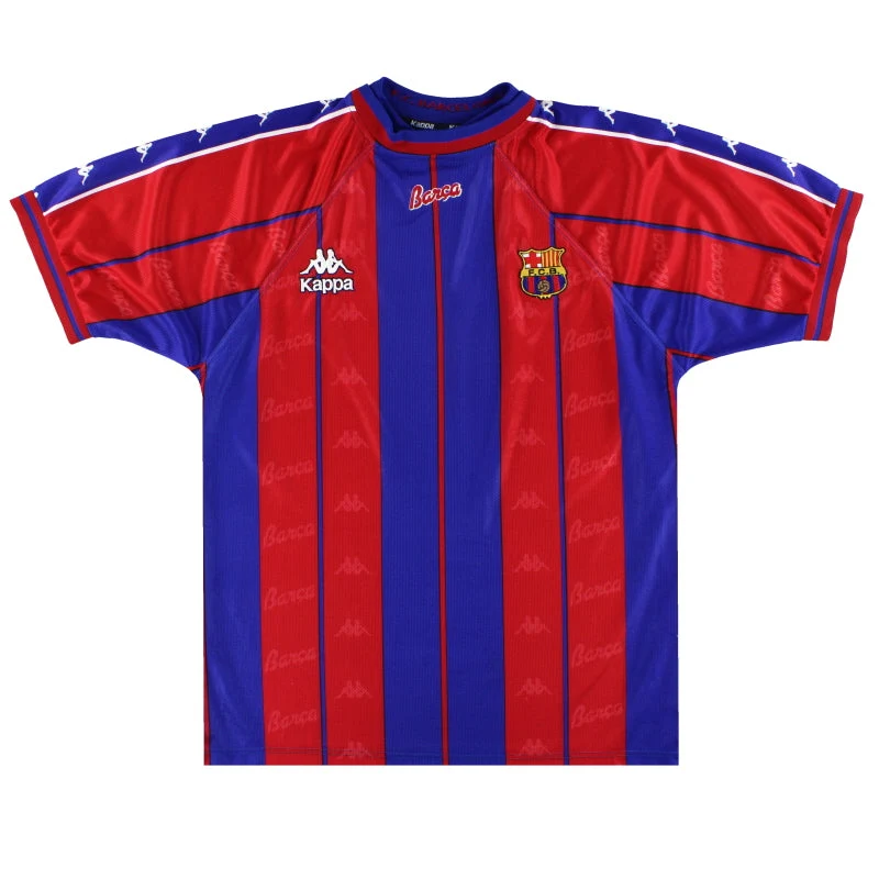 1997-98 Barcelona Kappa Home Shirt XL