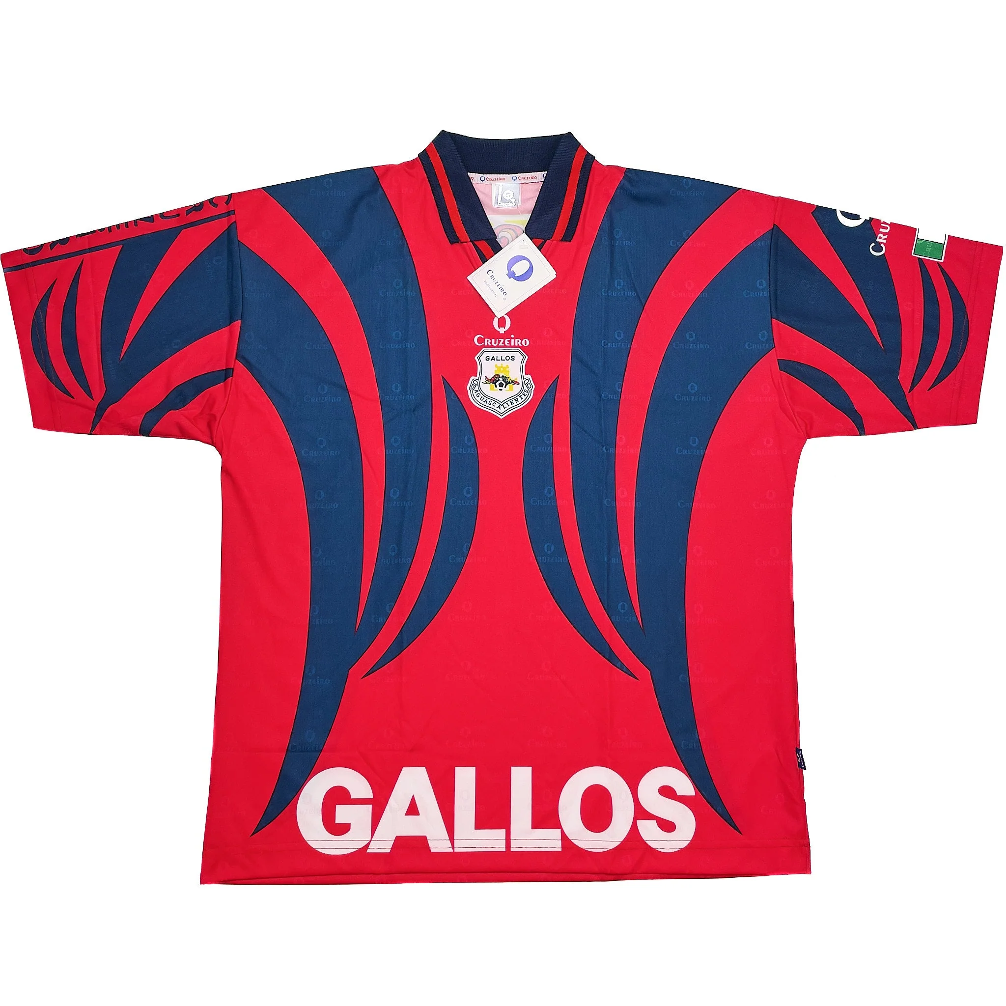 1997/98 Gallos De Aguascalientes *BNWT* Away Shirt (L) Cruzeiro - Image 3