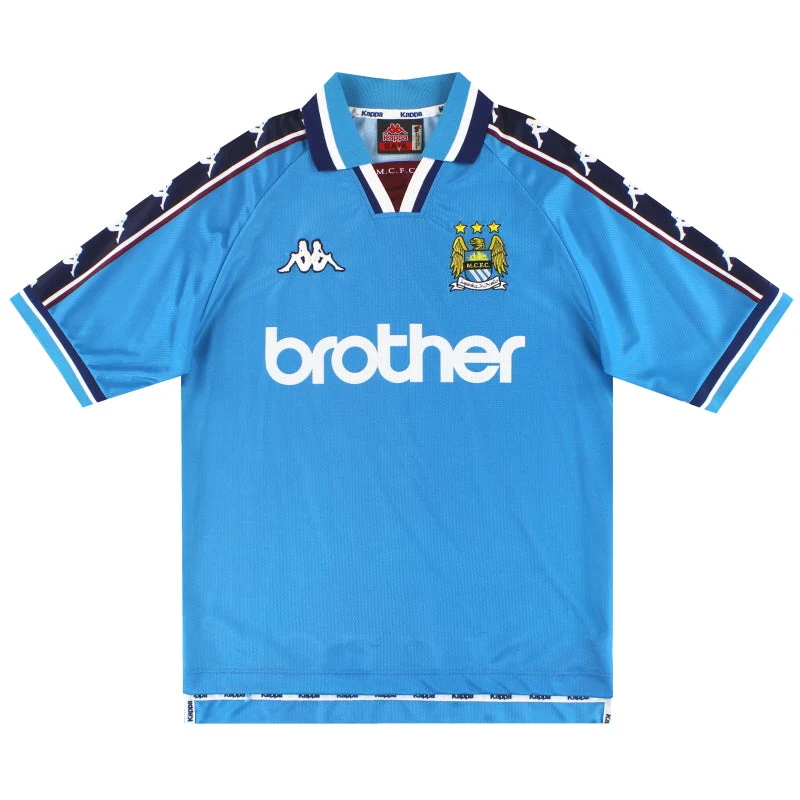 1997-99 Manchester City Kappa Home Shirt L