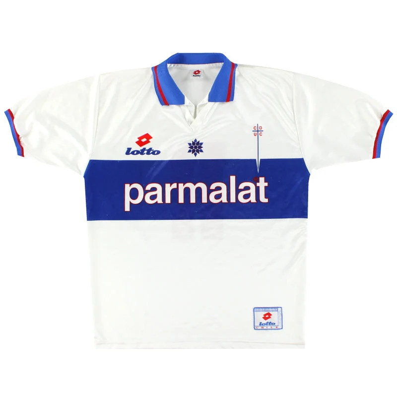 1997 Universidad Catolica Lotto Home Shirt #11 L