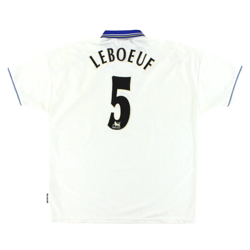 1998-00 Chelsea Umbro Away Shirt Lebouef #5 XXL