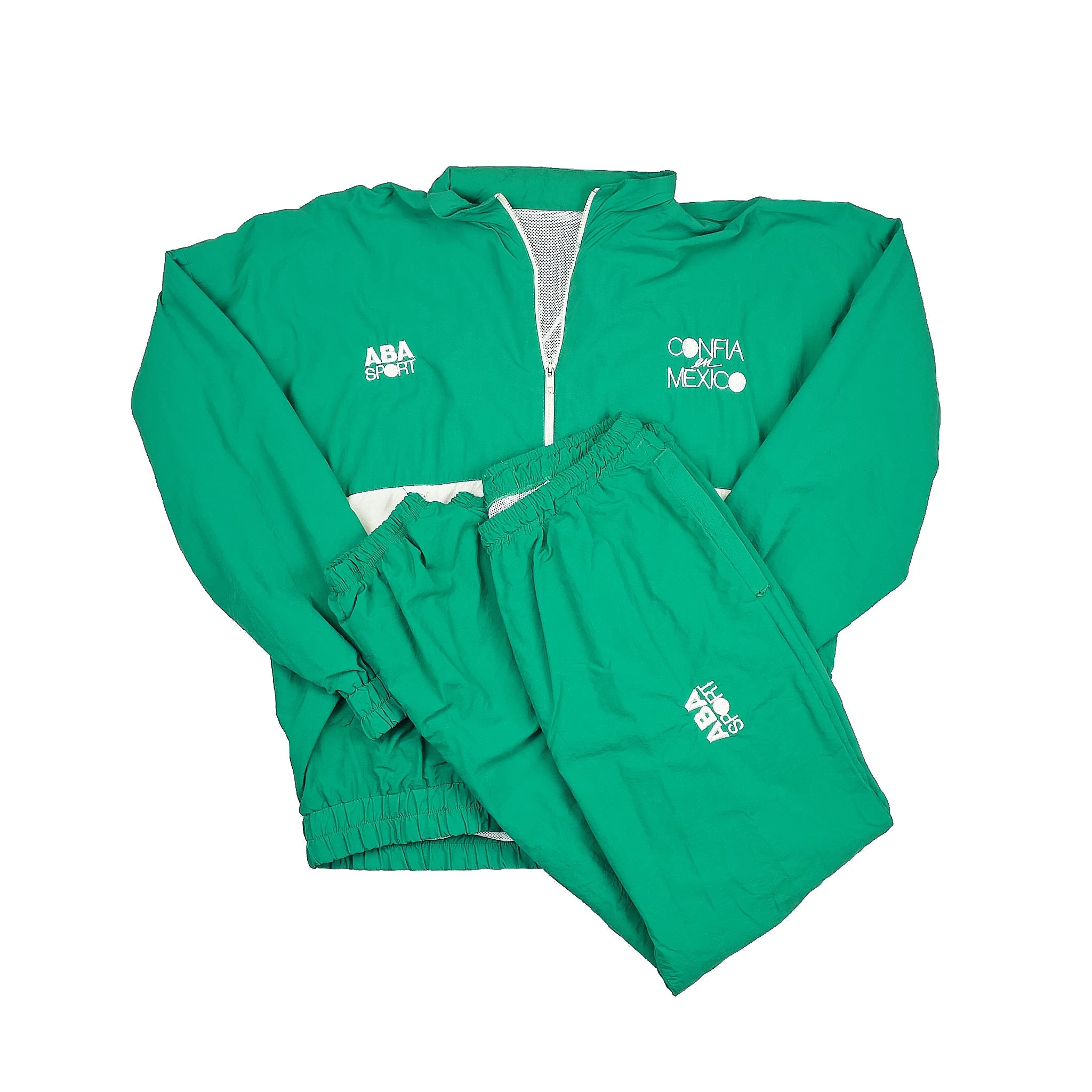 1998/00 Mexico Full Tracksuit (M) ABA Sport - Image 6