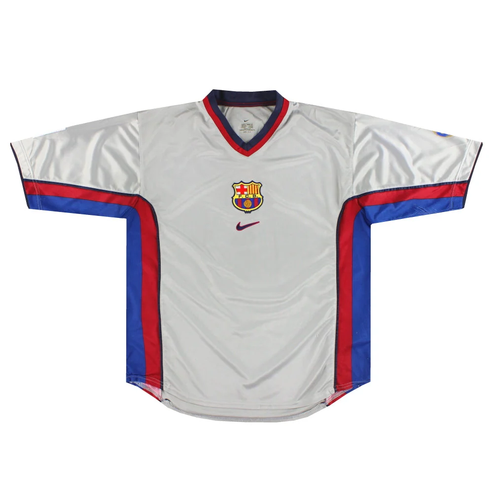 1998-01 Barcelona Nike Away Shirt XXL