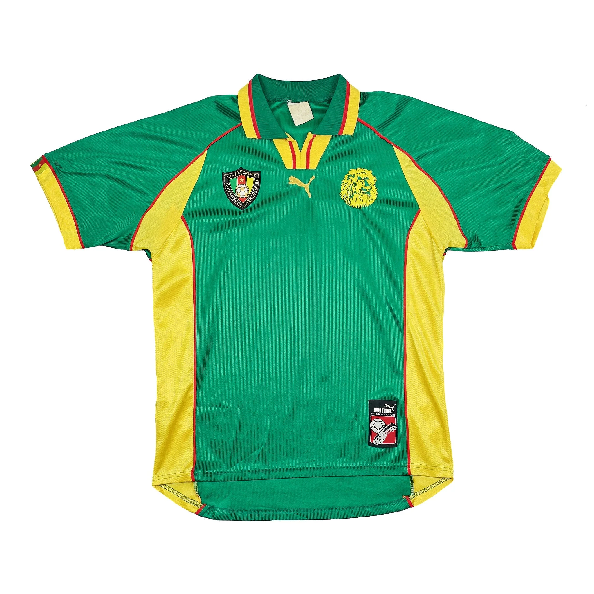 1998/99 Cameroon Home Shirt (S) Puma - Image 3