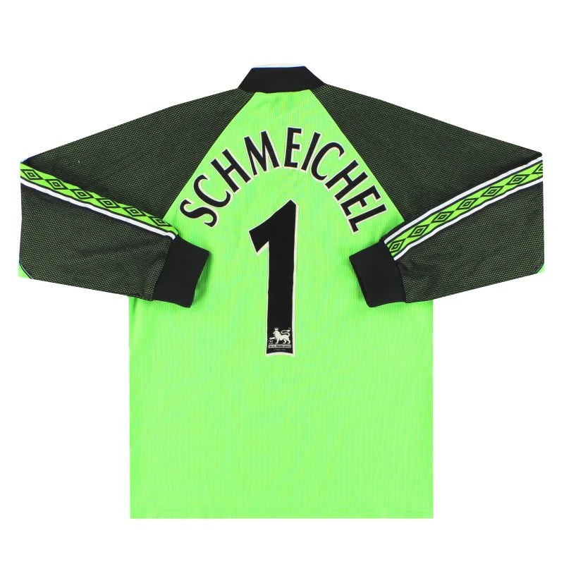 1998-99 Manchester United Umbro Goalkeeper Shirt Schmeichel #1 Y