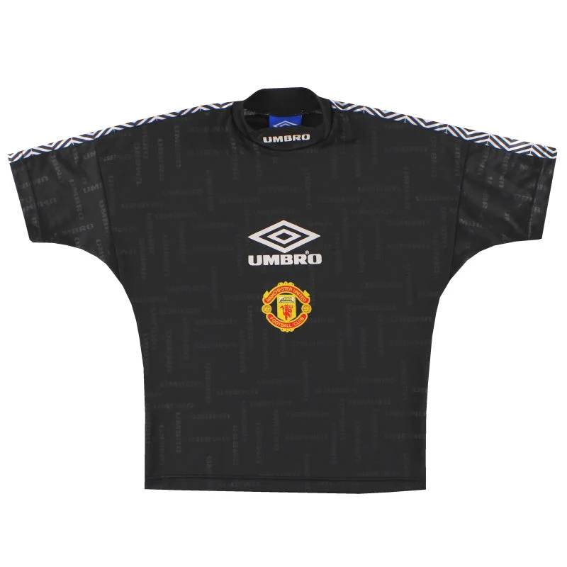 1998-99 Manchester United Umbro Training Top L.Boys