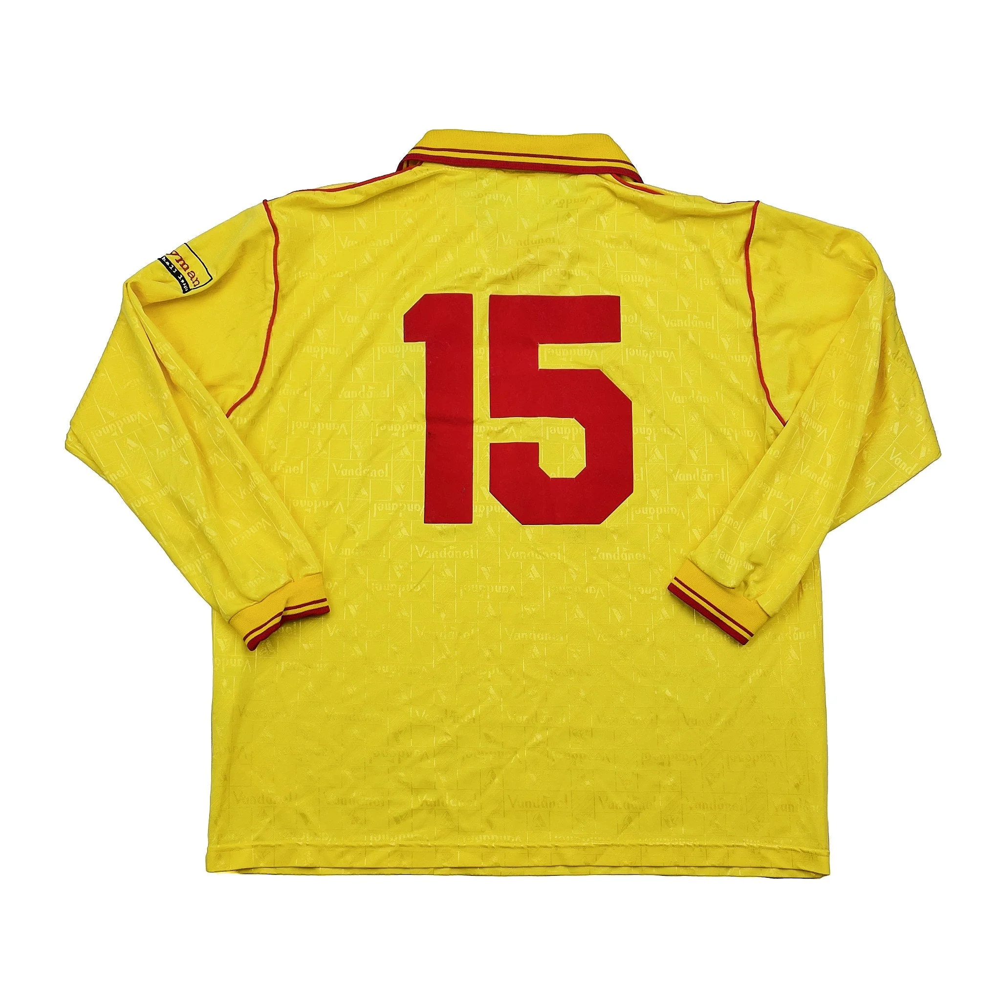 1998/99 Northwood #15 L/S Away Shirt (XL) Vandanel - Image 2