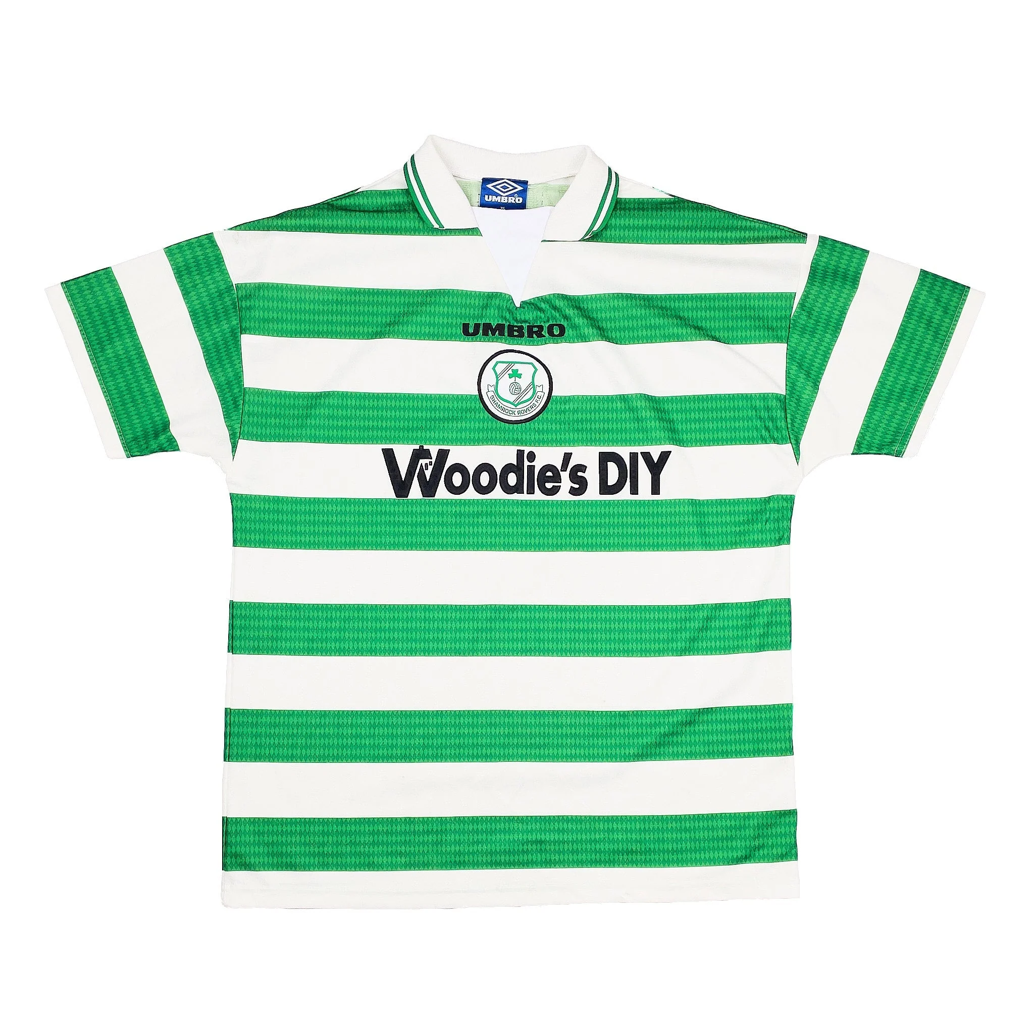 1998/99 Shamrock Rovers Home Shirt (XL) Umbro