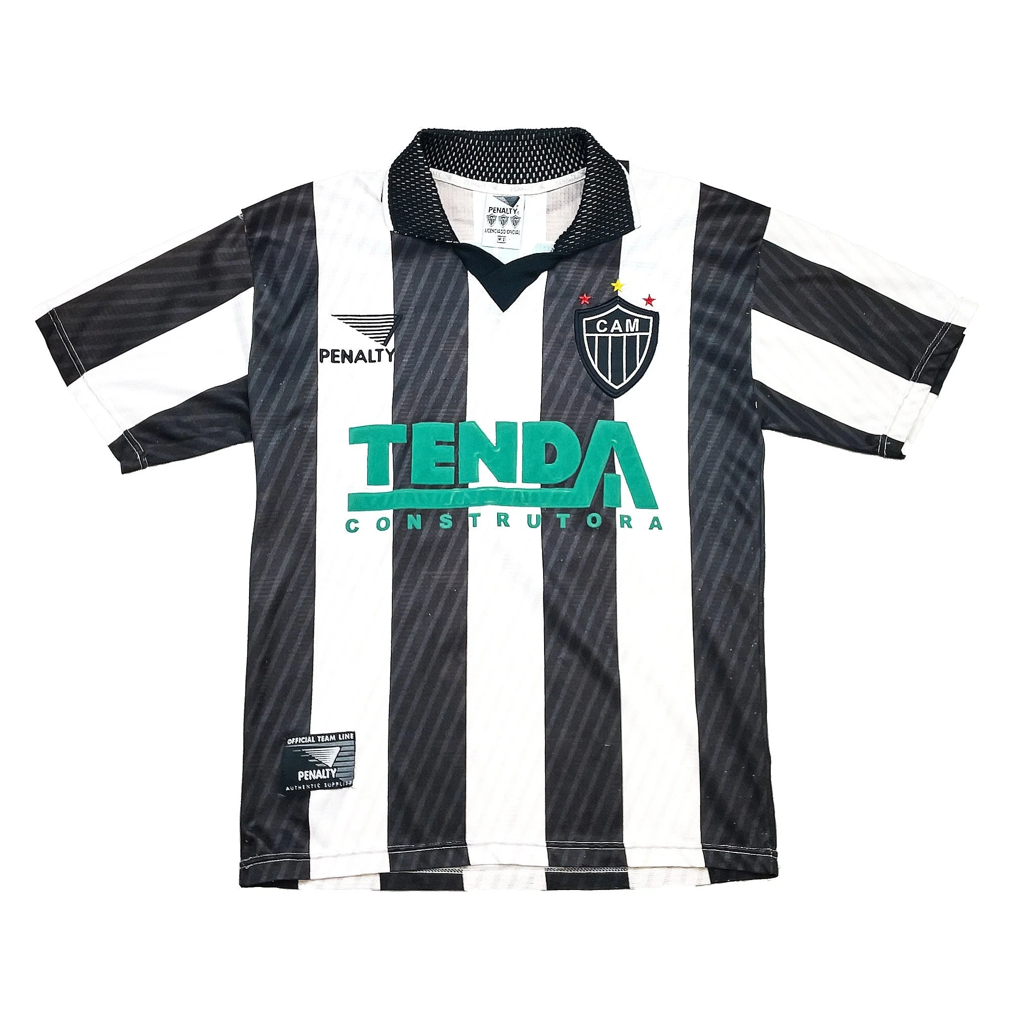 1998 Atletico Mineiro #9 Home Shirt (M) Penalty