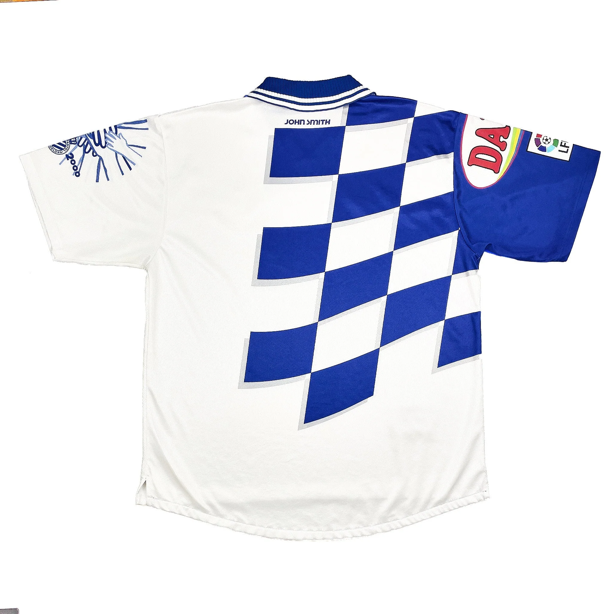 1999/00 Espanyol *Centenary* Home Shirt (XXL) John Smith - Image 2