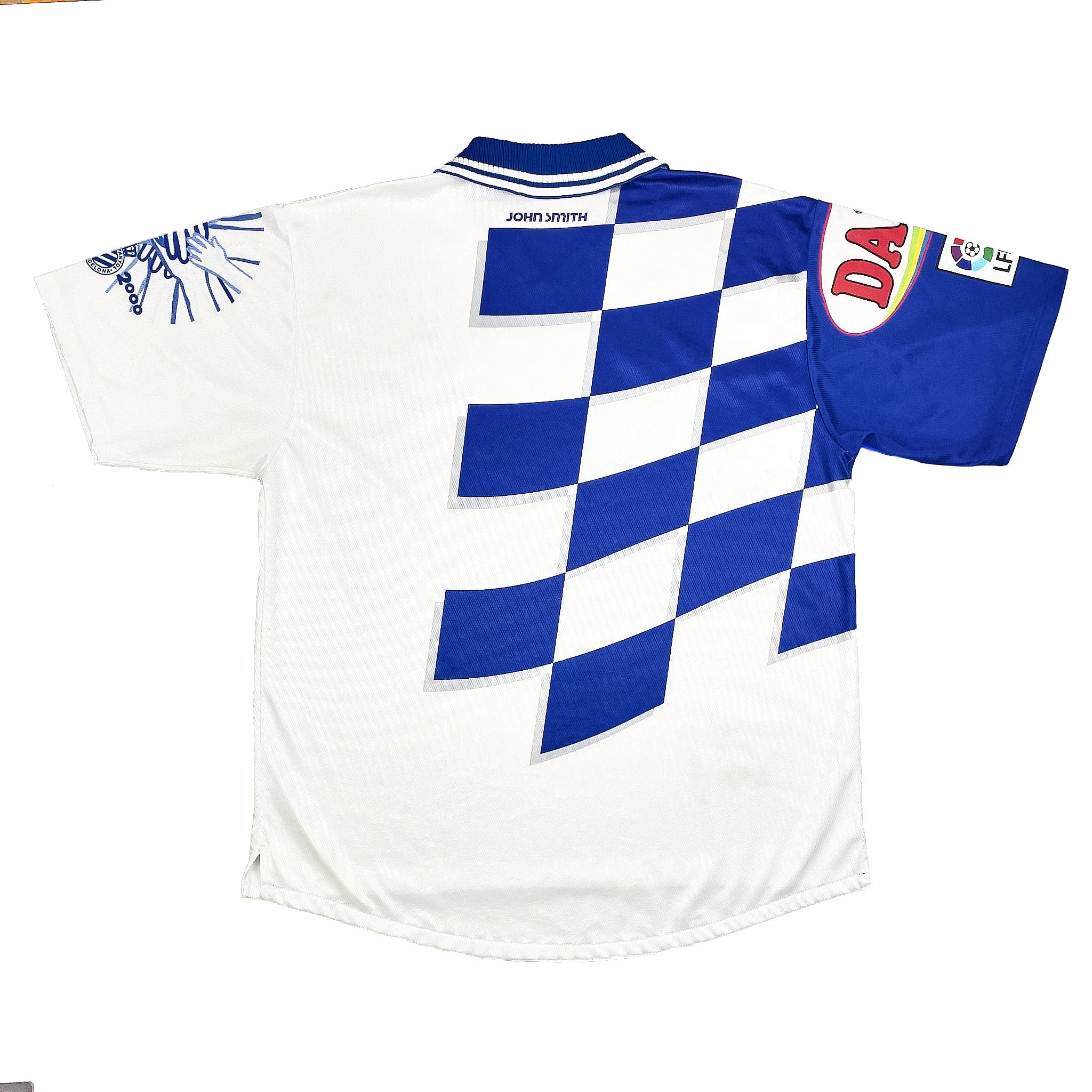 1999/00 Espanyol *Centenary* Home Shirt (XXL) John Smith - Image 4