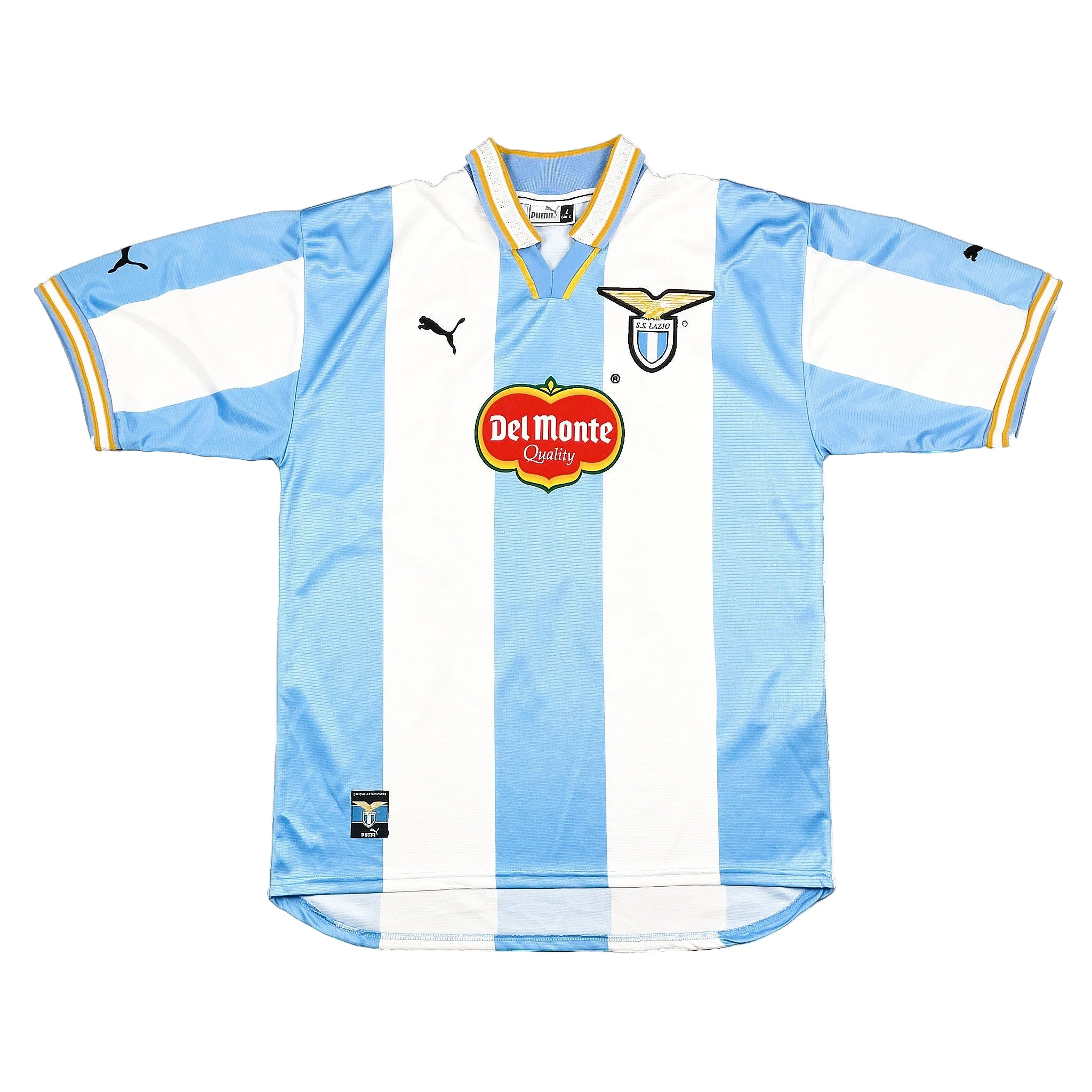 1999/00 Lazio Nedved #11 *Mint* Home Shirt (L) Puma - Image 4