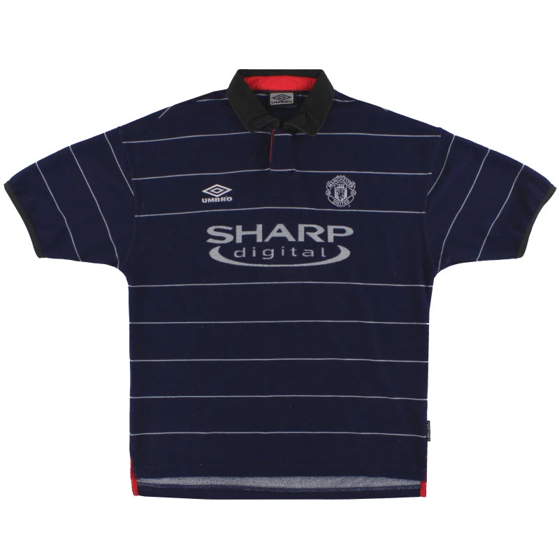 1999-00 Manchester United Umbro Away Shirt XL