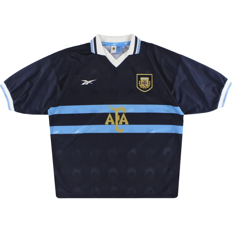 1999-01 Argentina Reebok Away Shirt *Mint* L