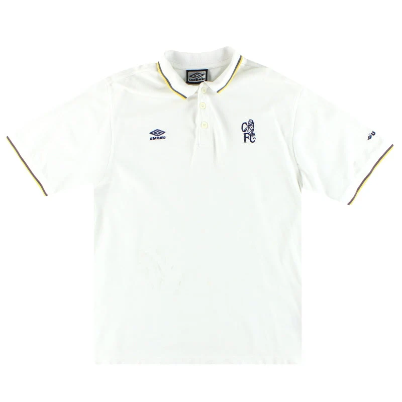 1999-01 Chelsea Umbro Polo Shirt XL