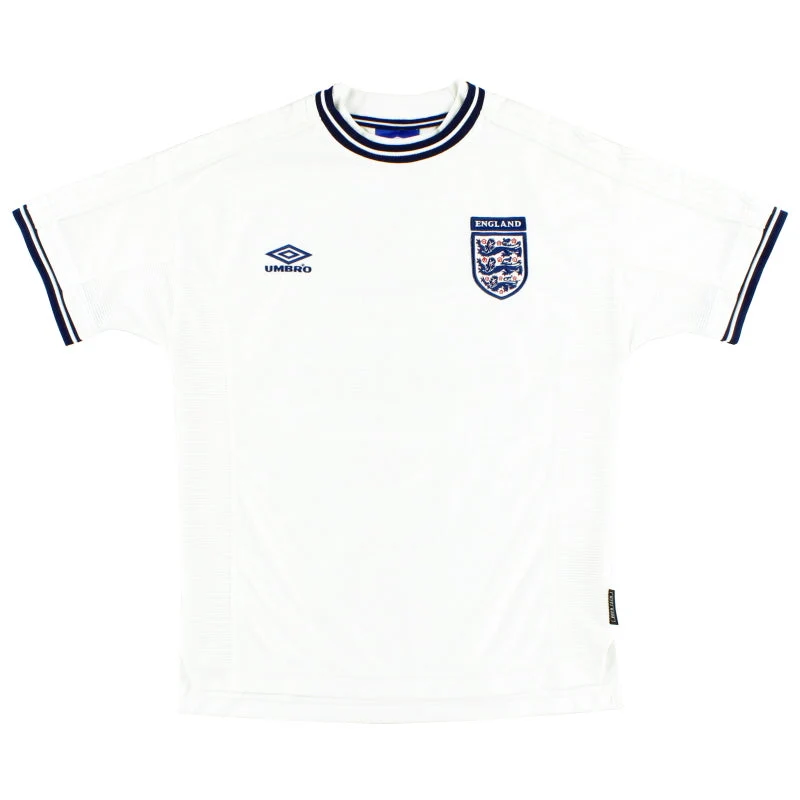 1999-01 England Umbro Home Shirt XL