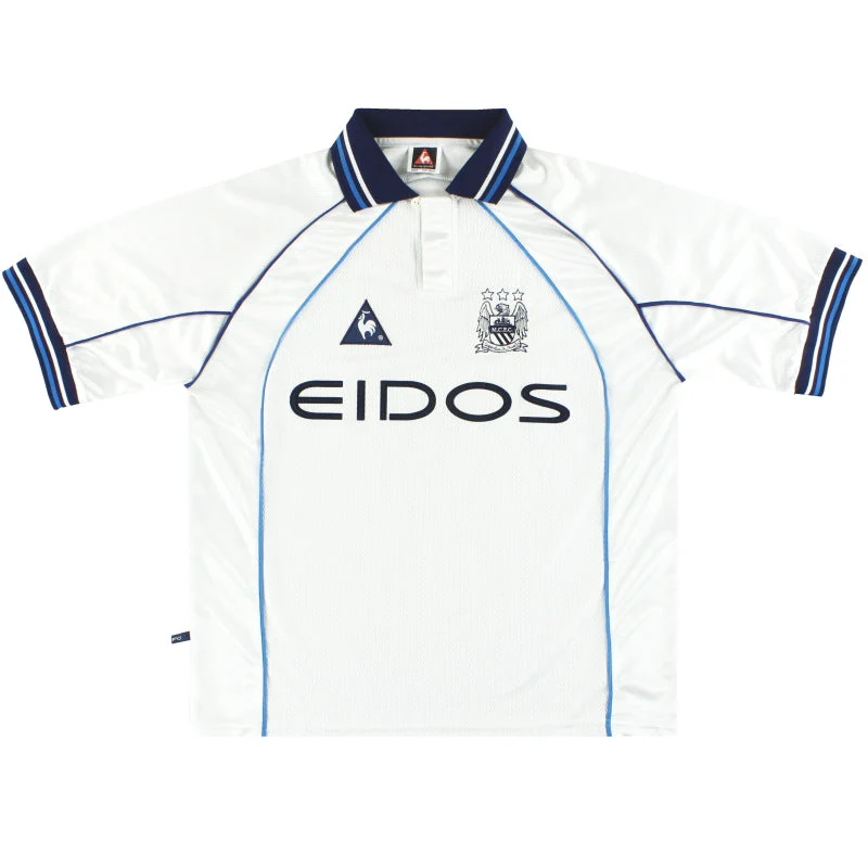 1999-01 Manchester City Le Coq Sportif Away Shirt L