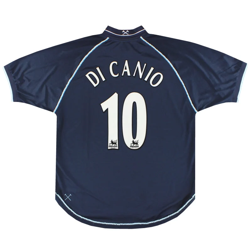 1999-01 West Ham Fila Third Shirt Di Cano #10 XL