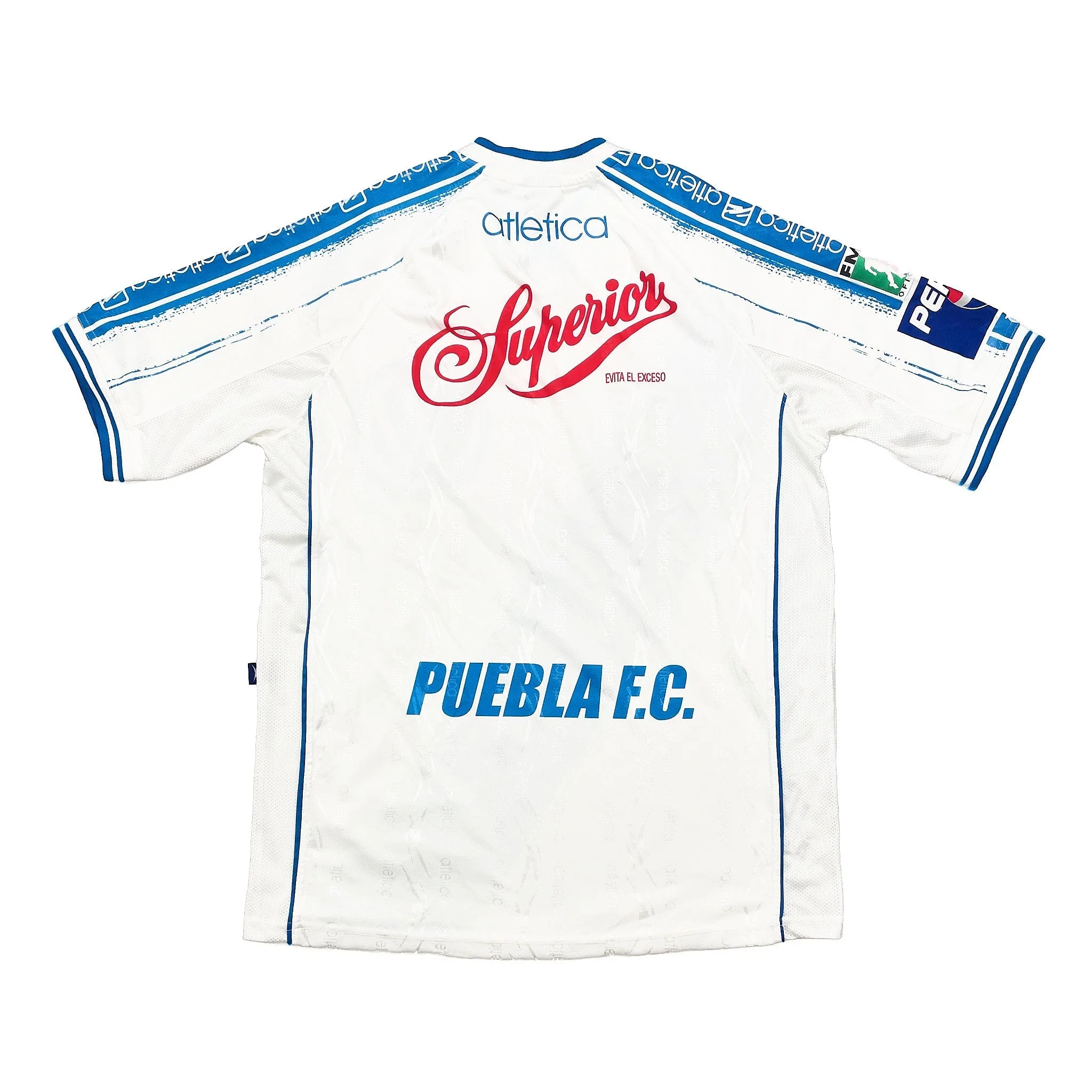 1999 Puebla Home Shirt (M) Atletica - Image 2
