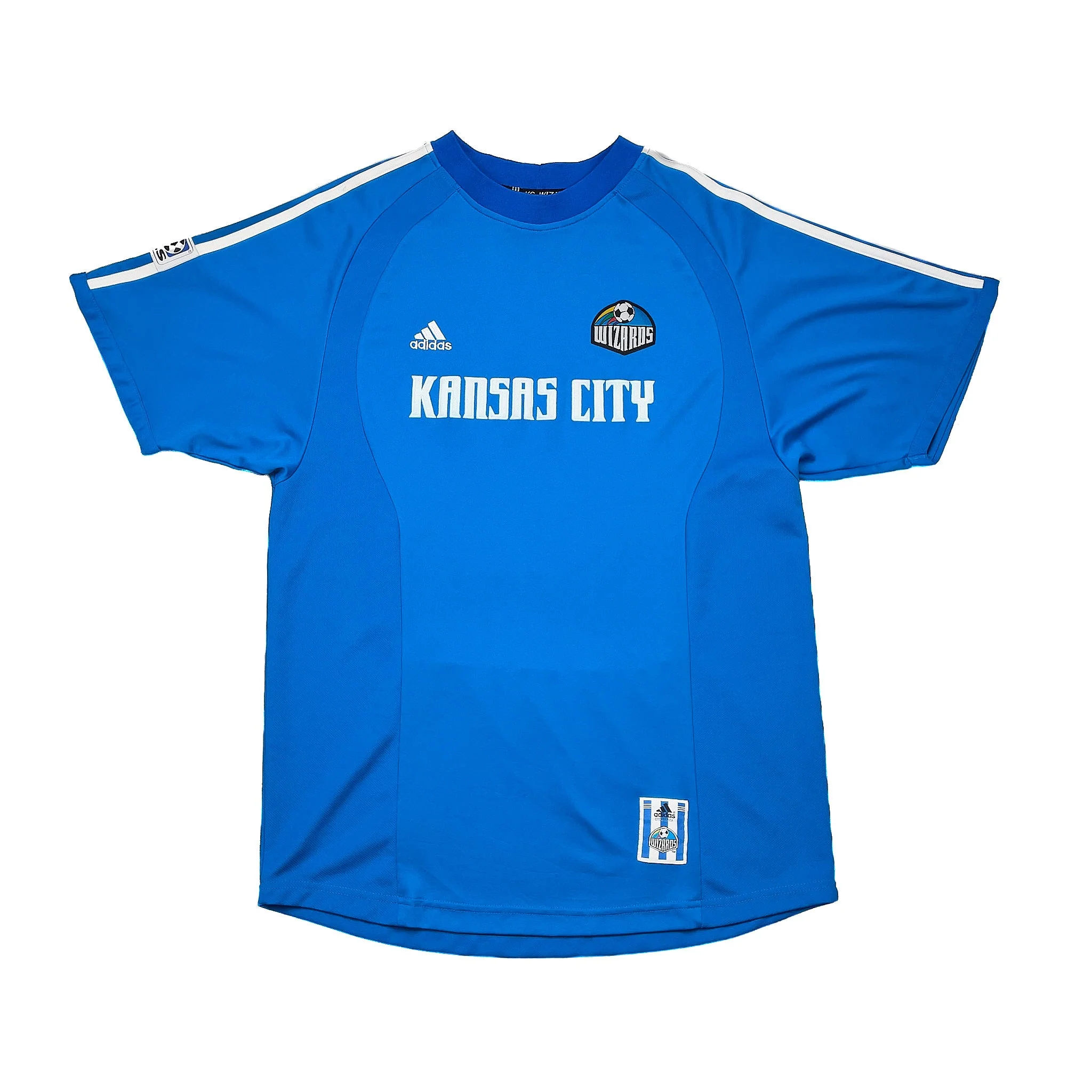 2000/01 Kansas City Wizards Home Shirt (M) Adidas - Image 3