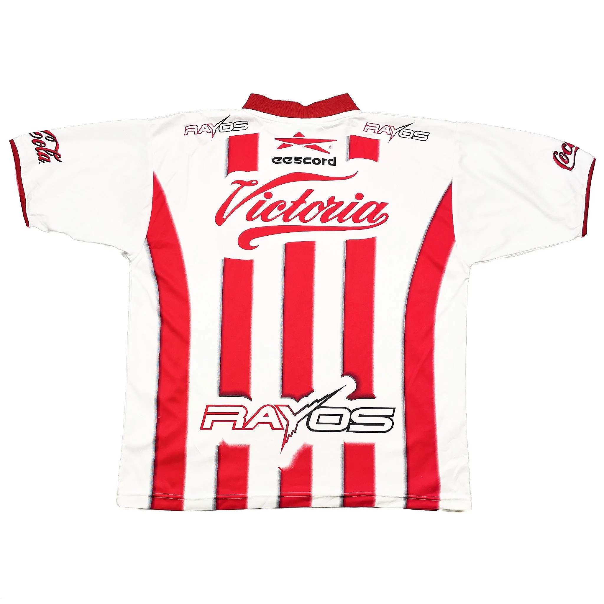 2000/01 Necaxa Home Shirt (L) Eescord - Image 2