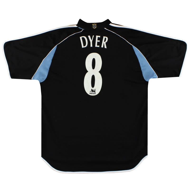 2000-01 Newcastle adidas Away Shirt Dyer #8 L
