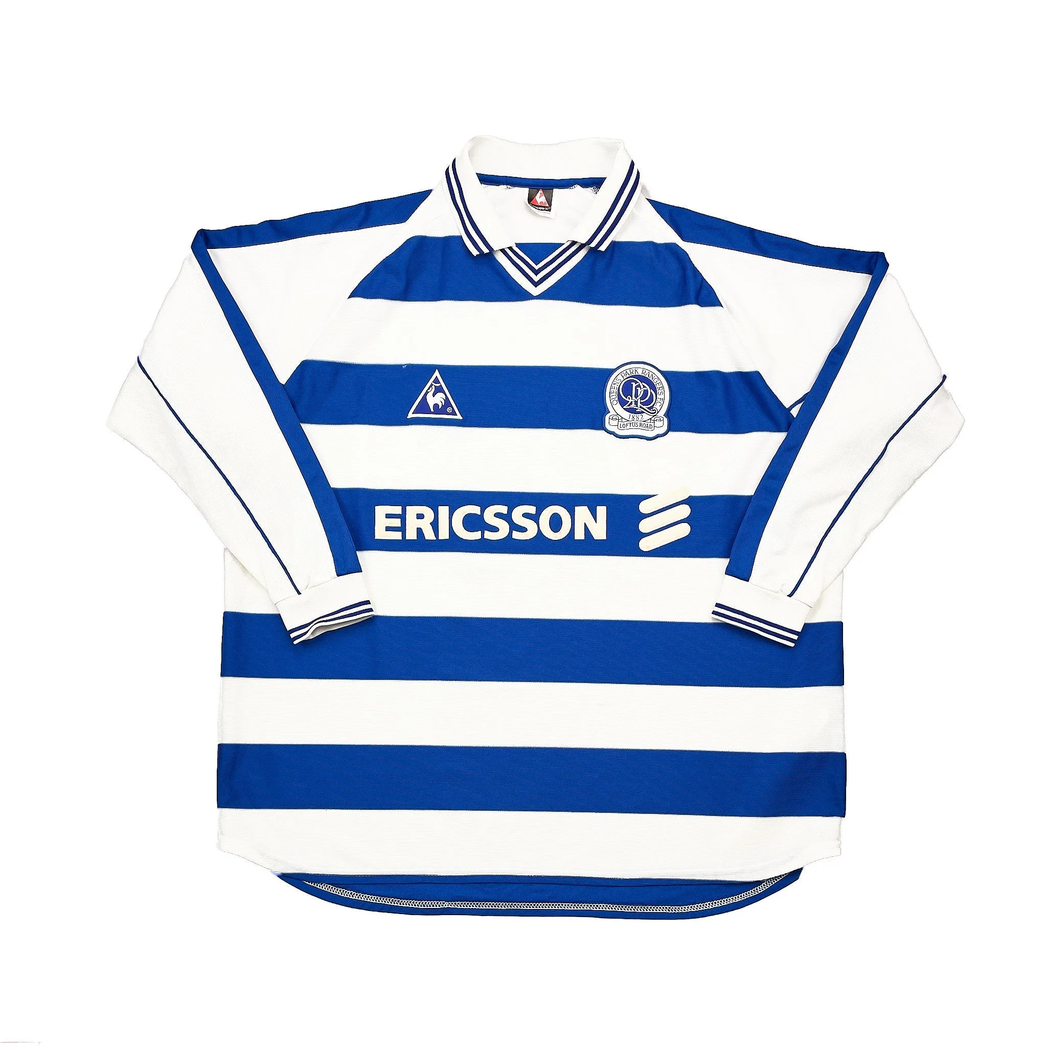 2000/01 QPR Crouch #28 L/S Home Shirt (XXL) Le Coq - Image 2
