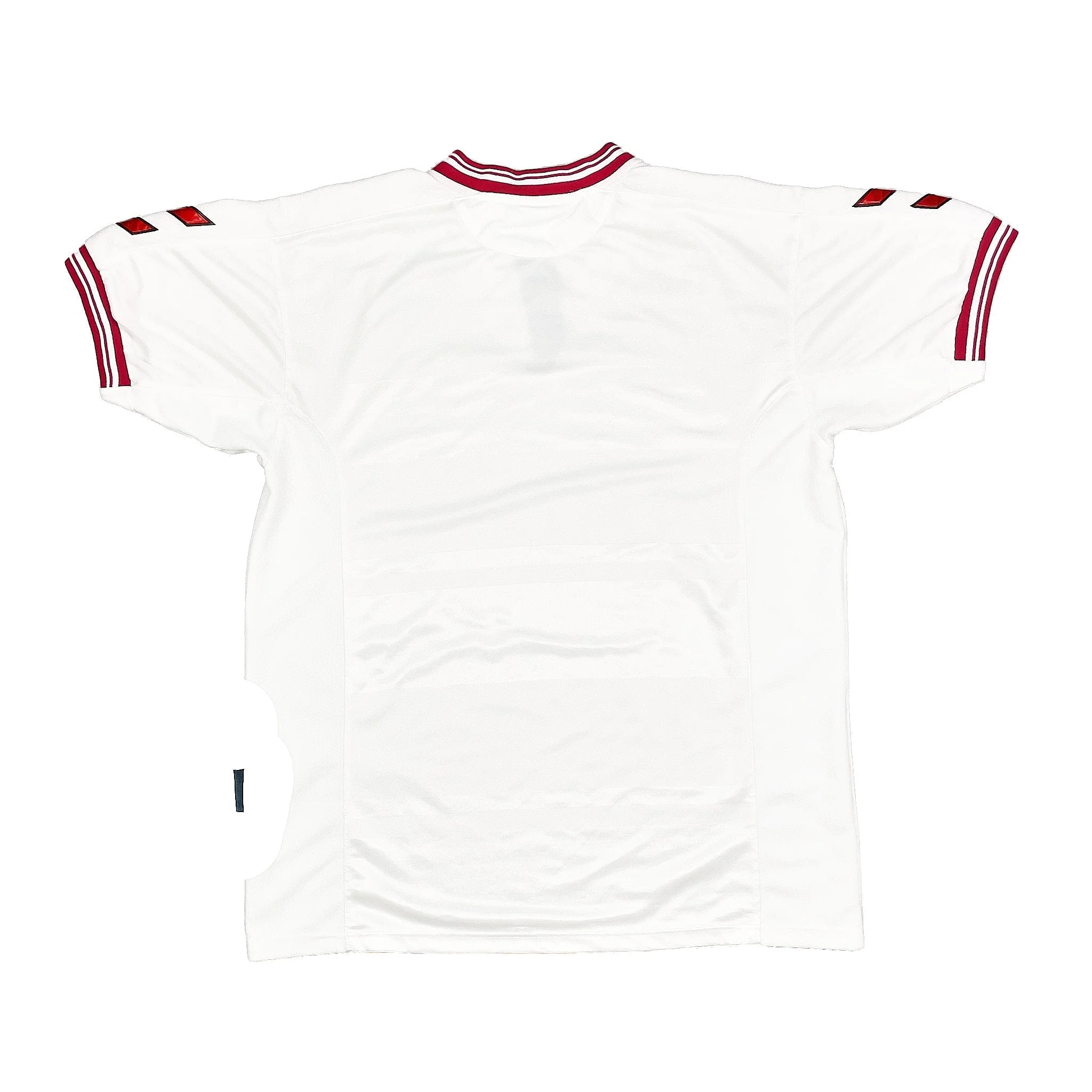 2000/02 Denmark Away Shirt (XL) Hummel - Image 2