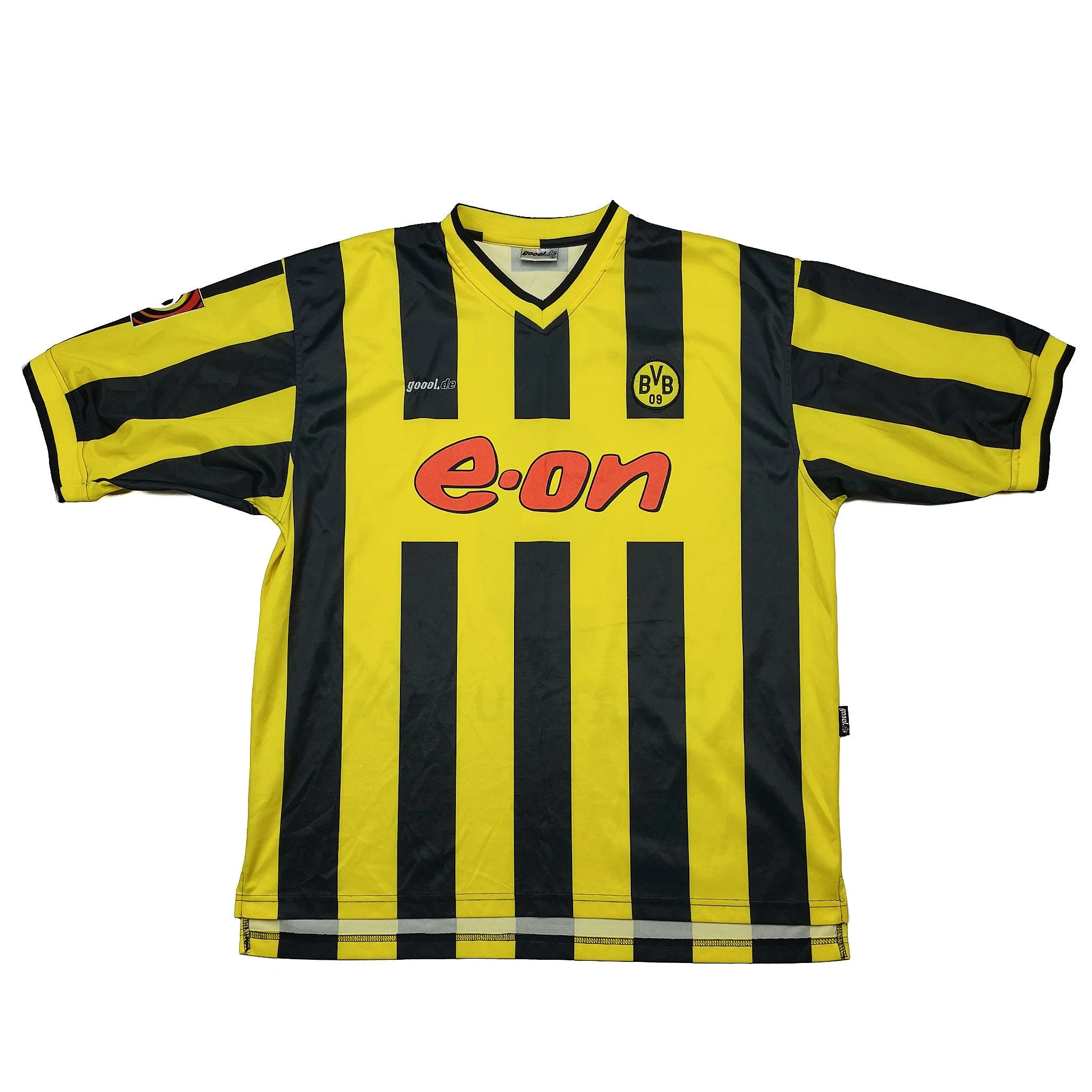 2000/02 Dortmund Bobic #9 *Match Issue* Home Shirt (L) Goool - Image 2