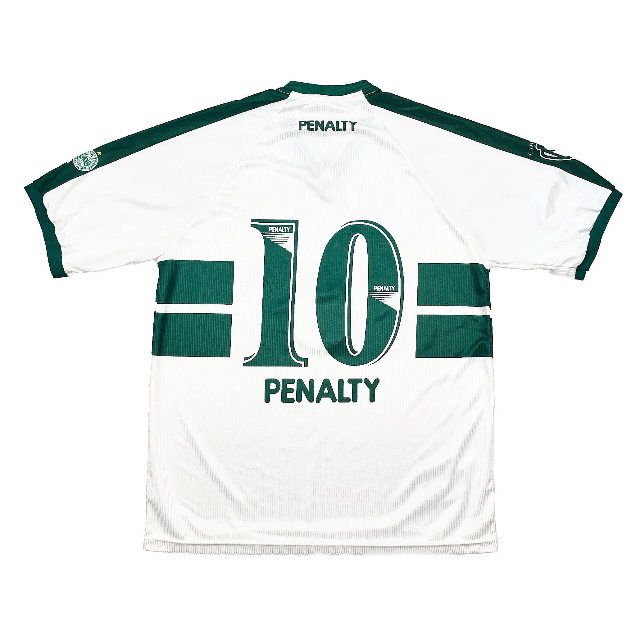 2000 Coritiba #10 *90 Year* Home Shirt (L) Penalty - Image 2
