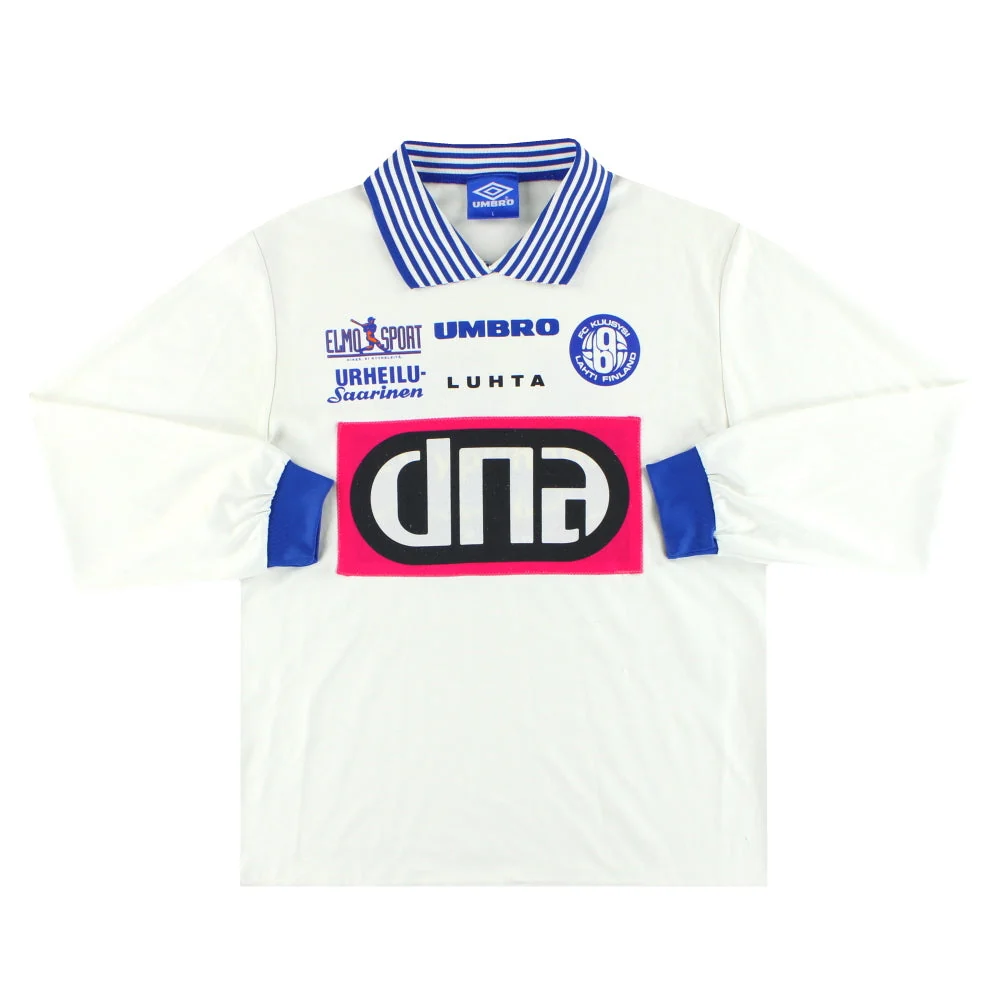 2000's FC Kuusysi Umbro Match Issue Home Shirt #10 L/S L
