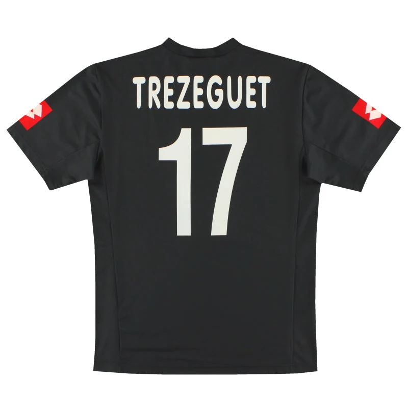 2001-02 Juventus Lotto CL Away Shirt Trezeguet #17 *Mint* L