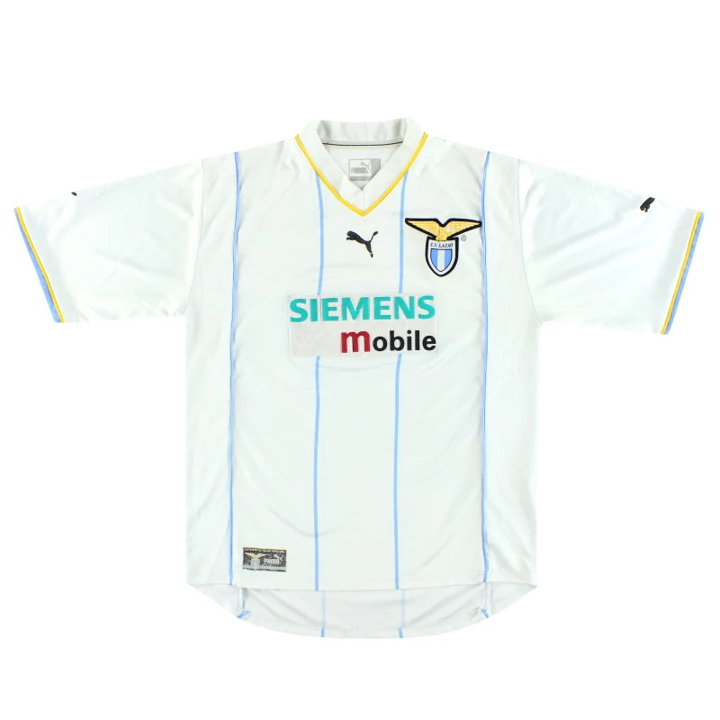 2001-02 Lazio Puma European Home Shirt M