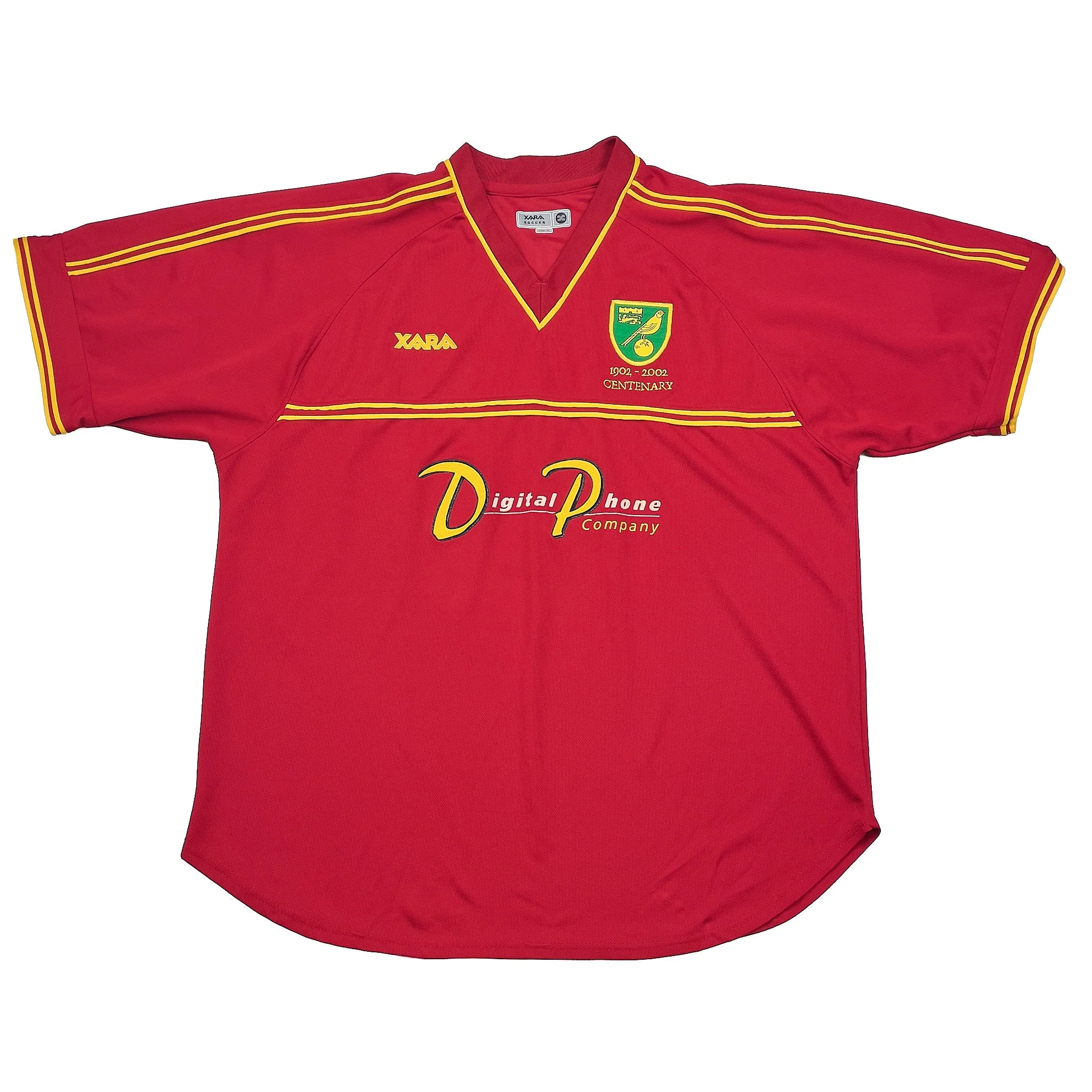 2001/02 Norwich City *Centenary* Away Shirt (XL) Xara - Image 3