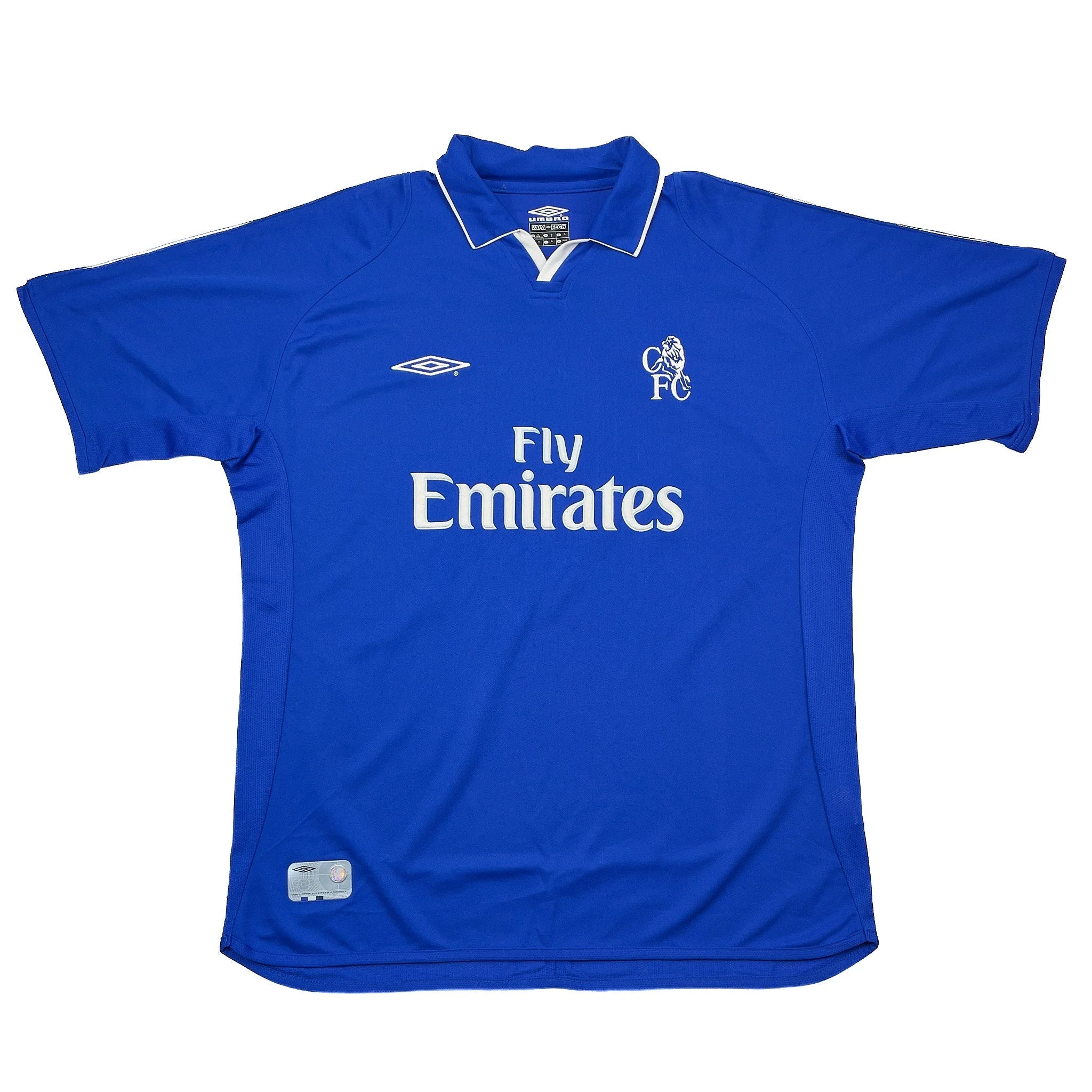 2001/03 Chelsea Petit #17 Home Shirt (XL) Umbro - Image 2