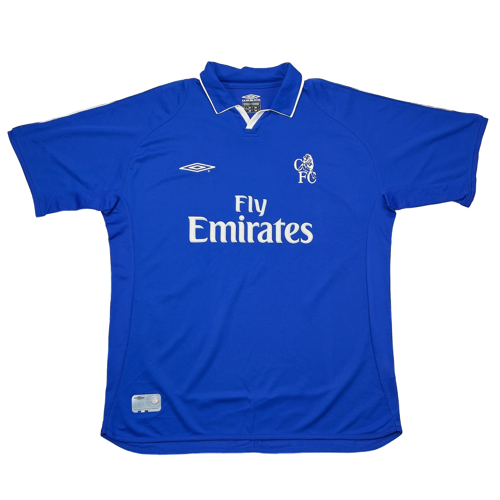 2001/03 Chelsea Petit #17 Home Shirt (XL) Umbro - Image 4