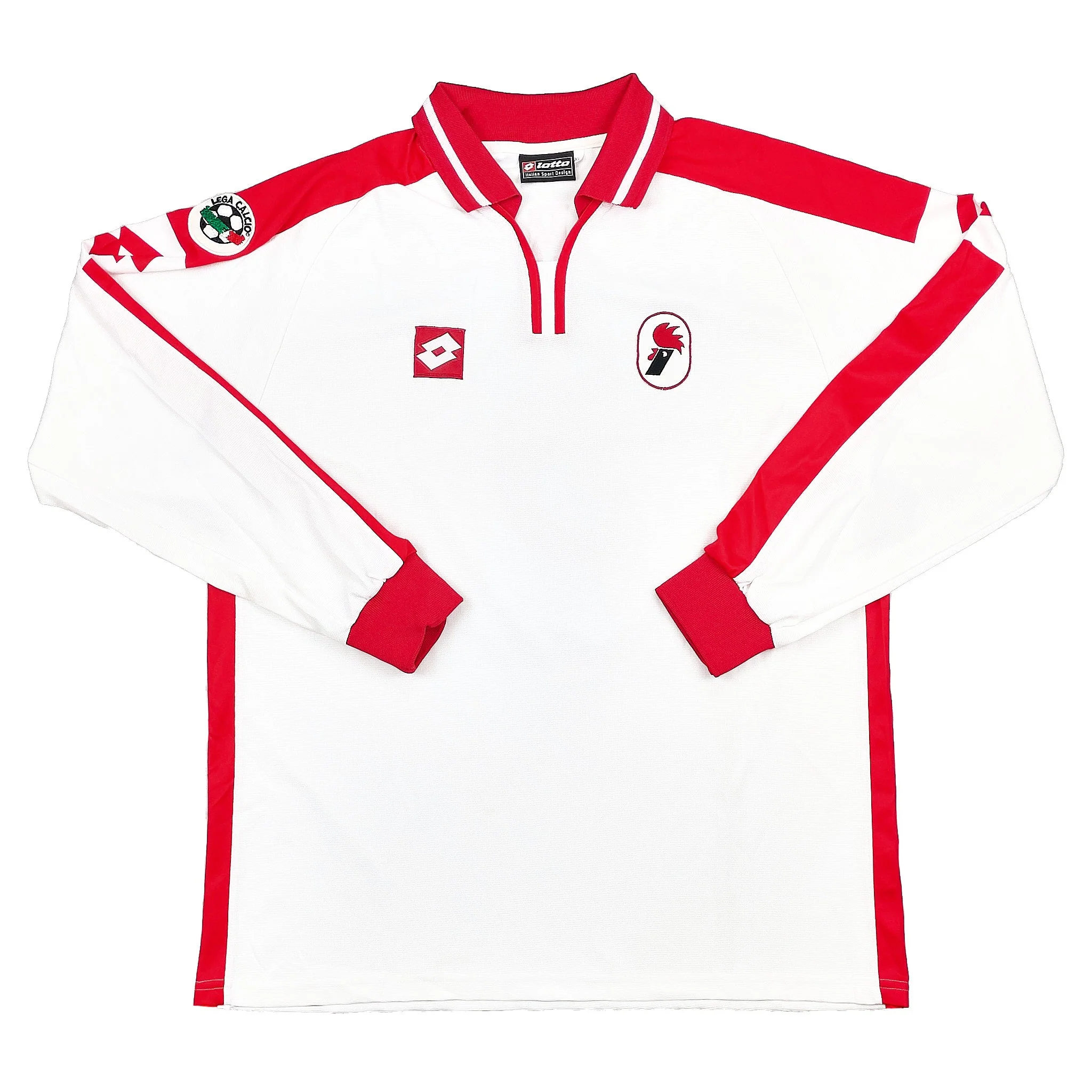 2002/03 Bari Neqrouz #5 L/S *Match Issue* Home Shirt (XL) Lotto - Image 4