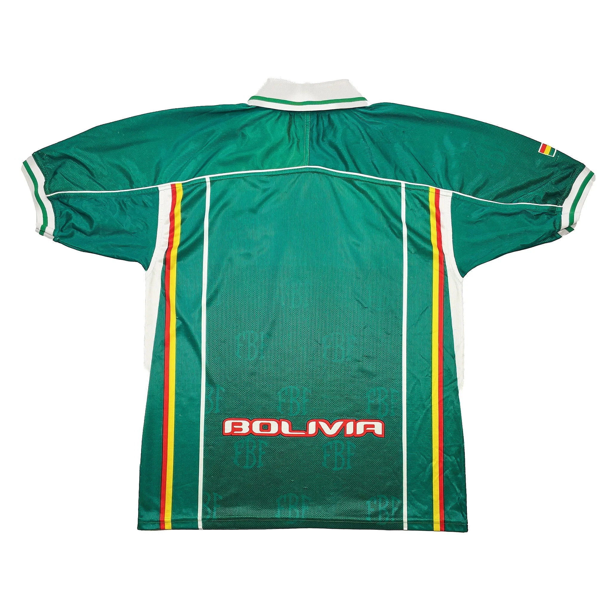 2002/03 Bolivia Home Shirt (L) Atletica - Image 2