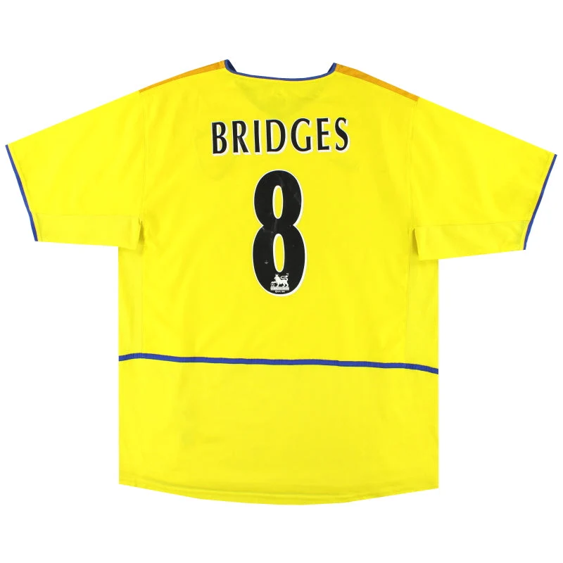 2002-03 Leeds Nike Away Shirt Bridges #8 XL