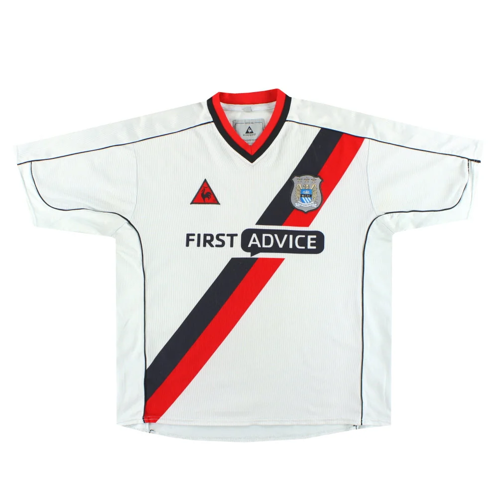 2002-03 Manchester City Le Coq Sportif Away Shirt XL