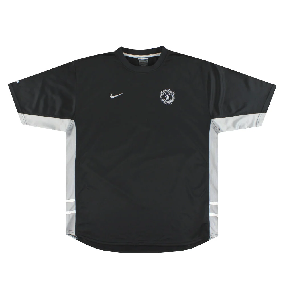 2002-03 Manchester United Nike Training Shirt XXL