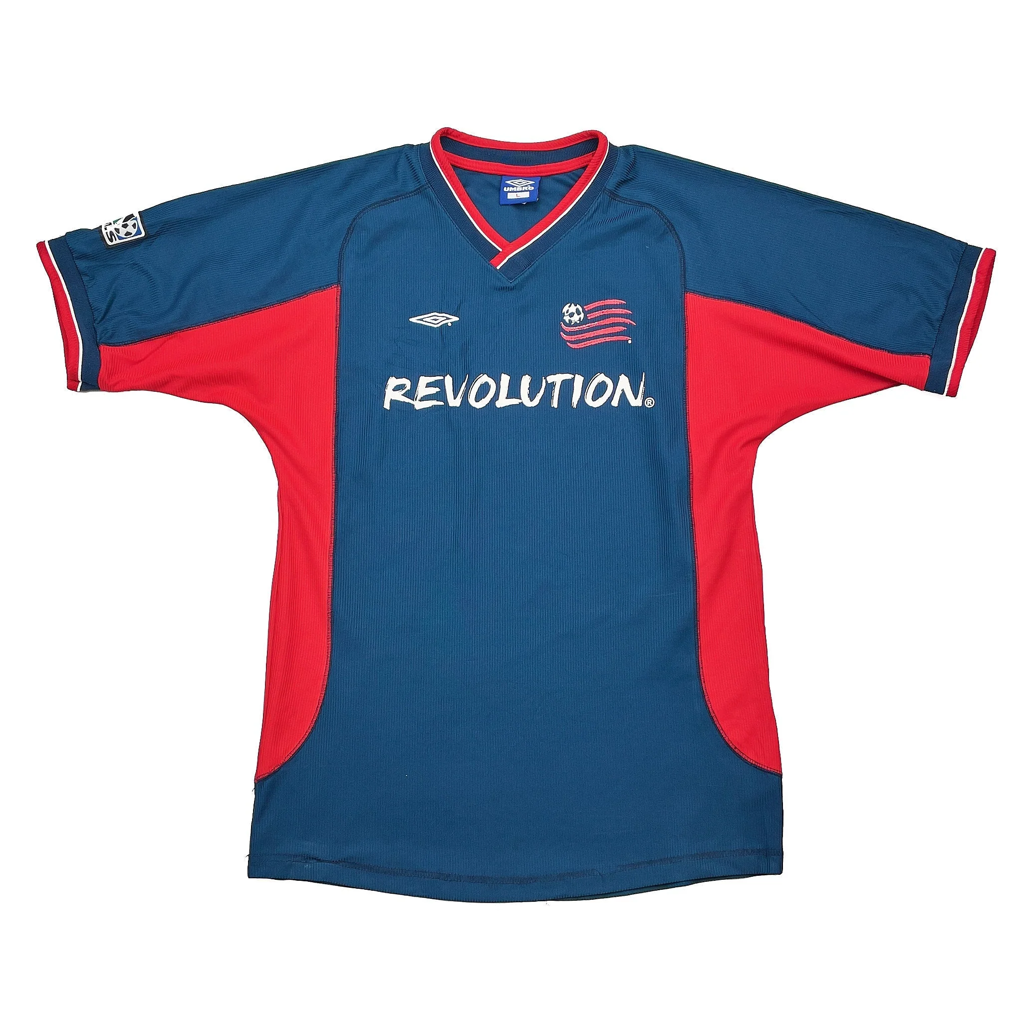 2002/03 New York Revolution Home Shirt (L) Umbro