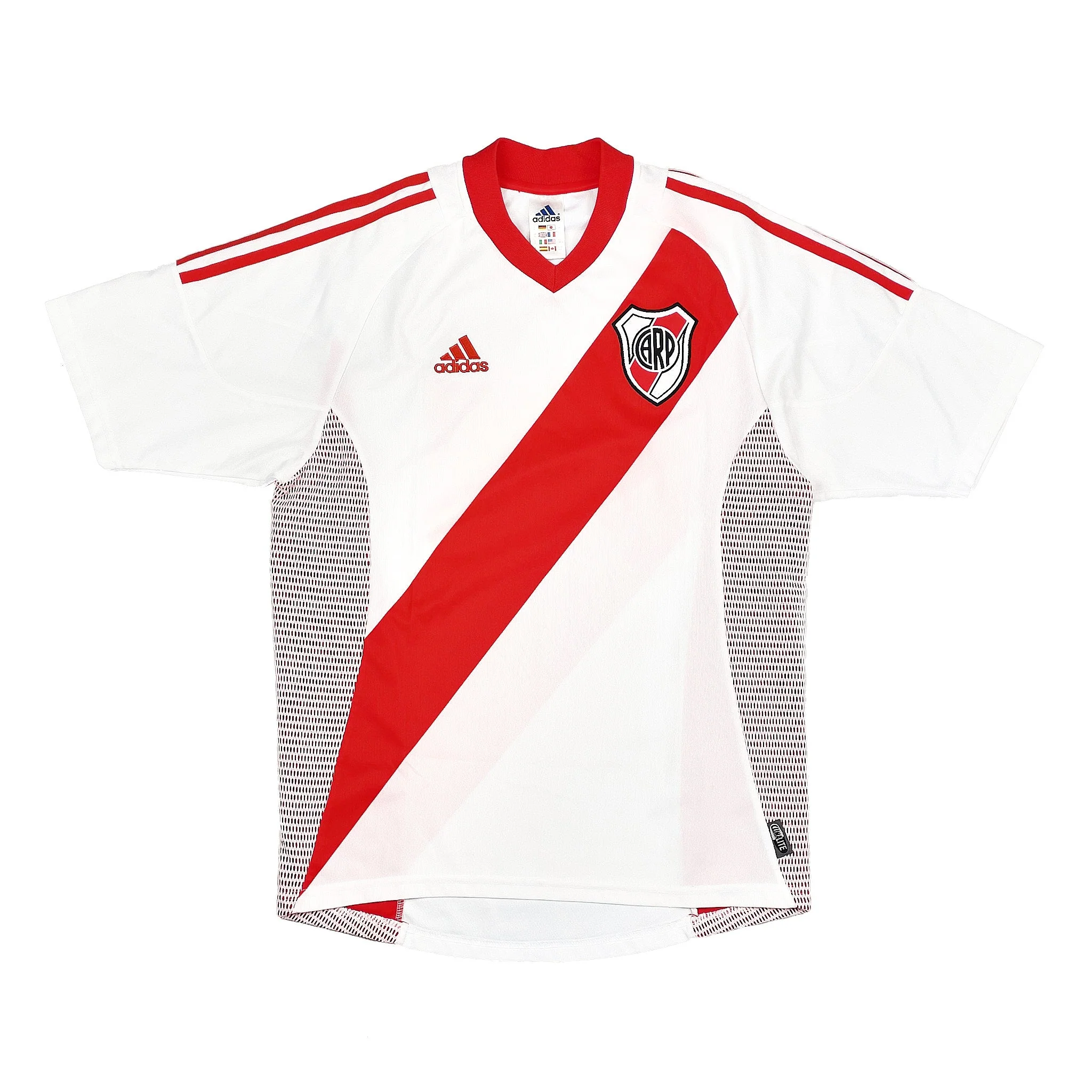 2002/03 River Plate Home Shirt (S) Adidas - Image 4