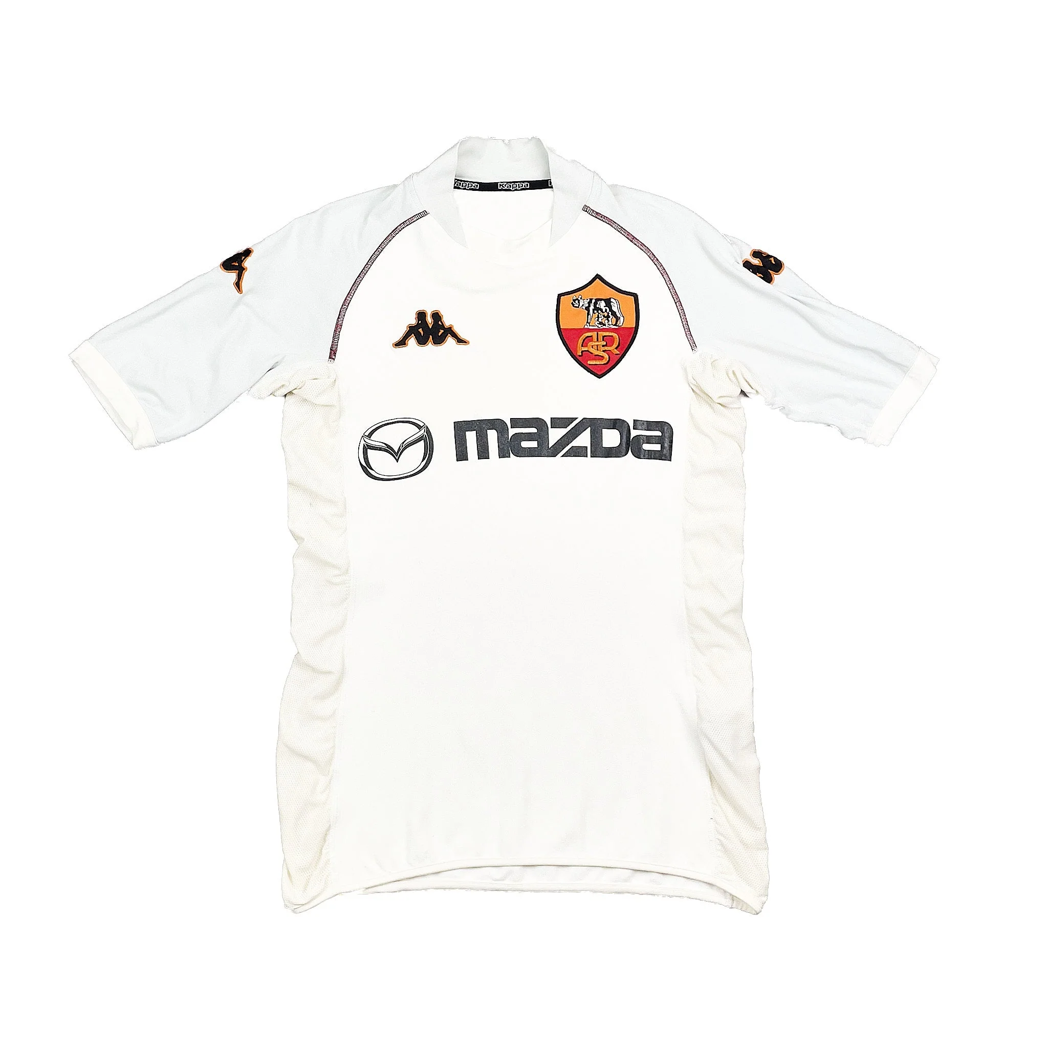 2002/03 Roma Away Shirt (S) Kappa - Image 3
